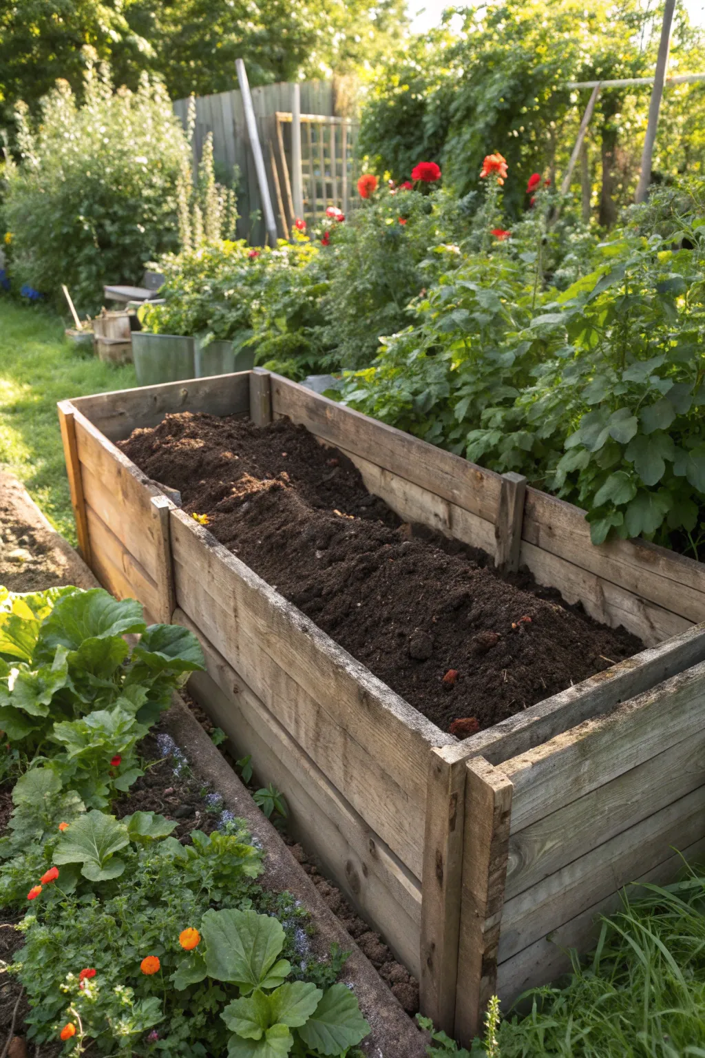 Elevate your garden with the artistry of trench composting. Transform soil naturally and beautifully.