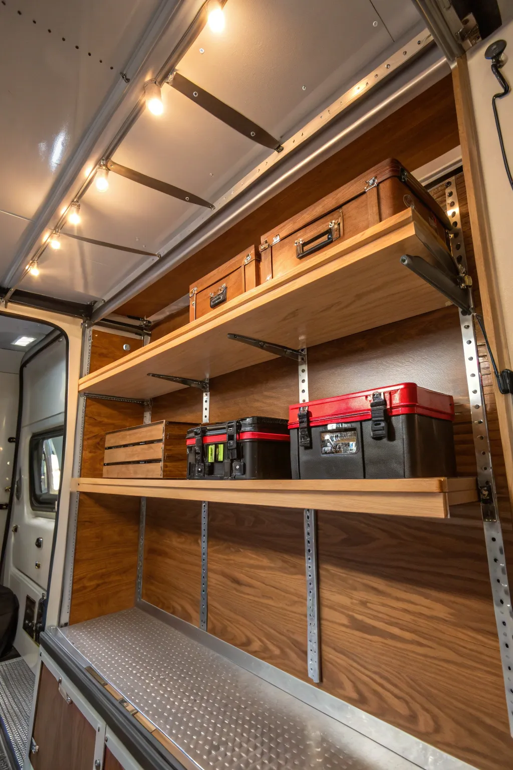 Elevate your storage game with expertly crafted overhead solutions.