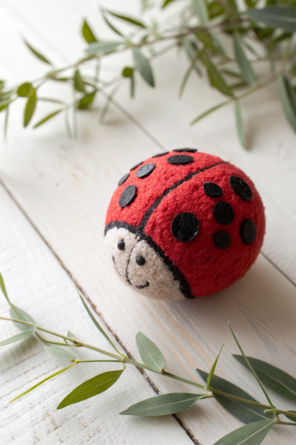 Transform your garden with charming handcrafted foam ball ladybugs! 🌿🐞
