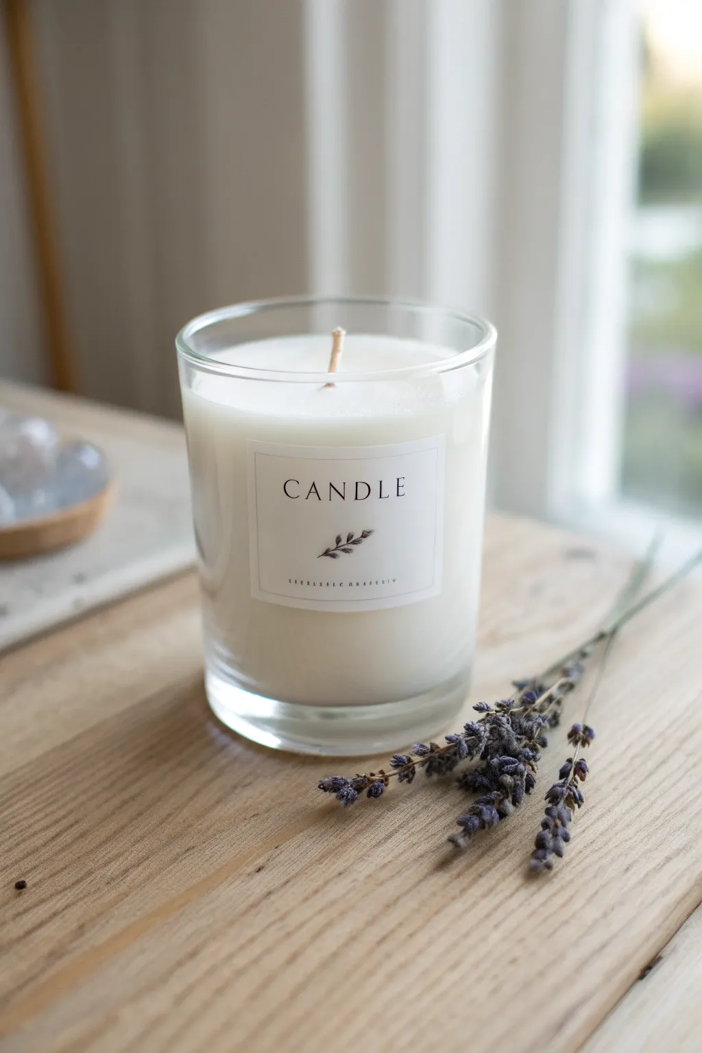 Craft your own personalized candle for a heartfelt Christmas gift, blending simplicity with natural elegance.