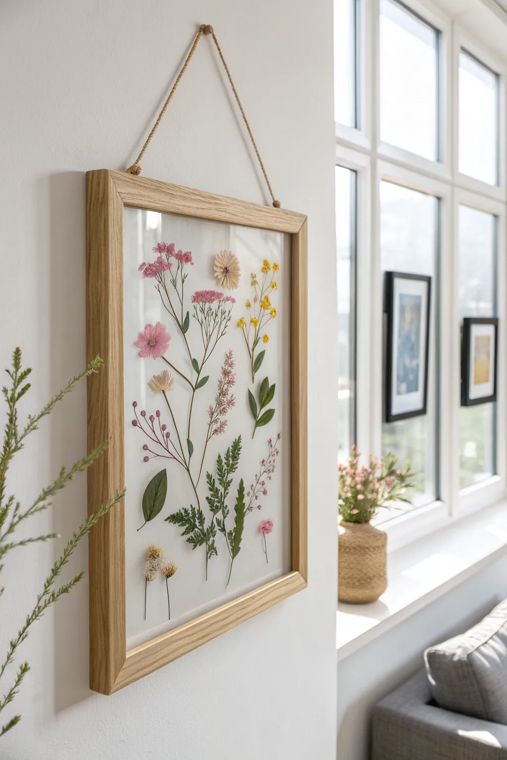 Capture the fleeting beauty of nature with pressed flower art—where simplicity meets elegance.