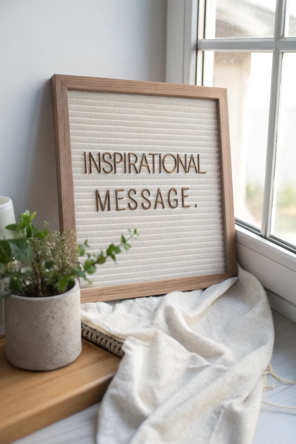 Inspire her every day with a customizable felt letter board, blending minimalism and boho elegance.
