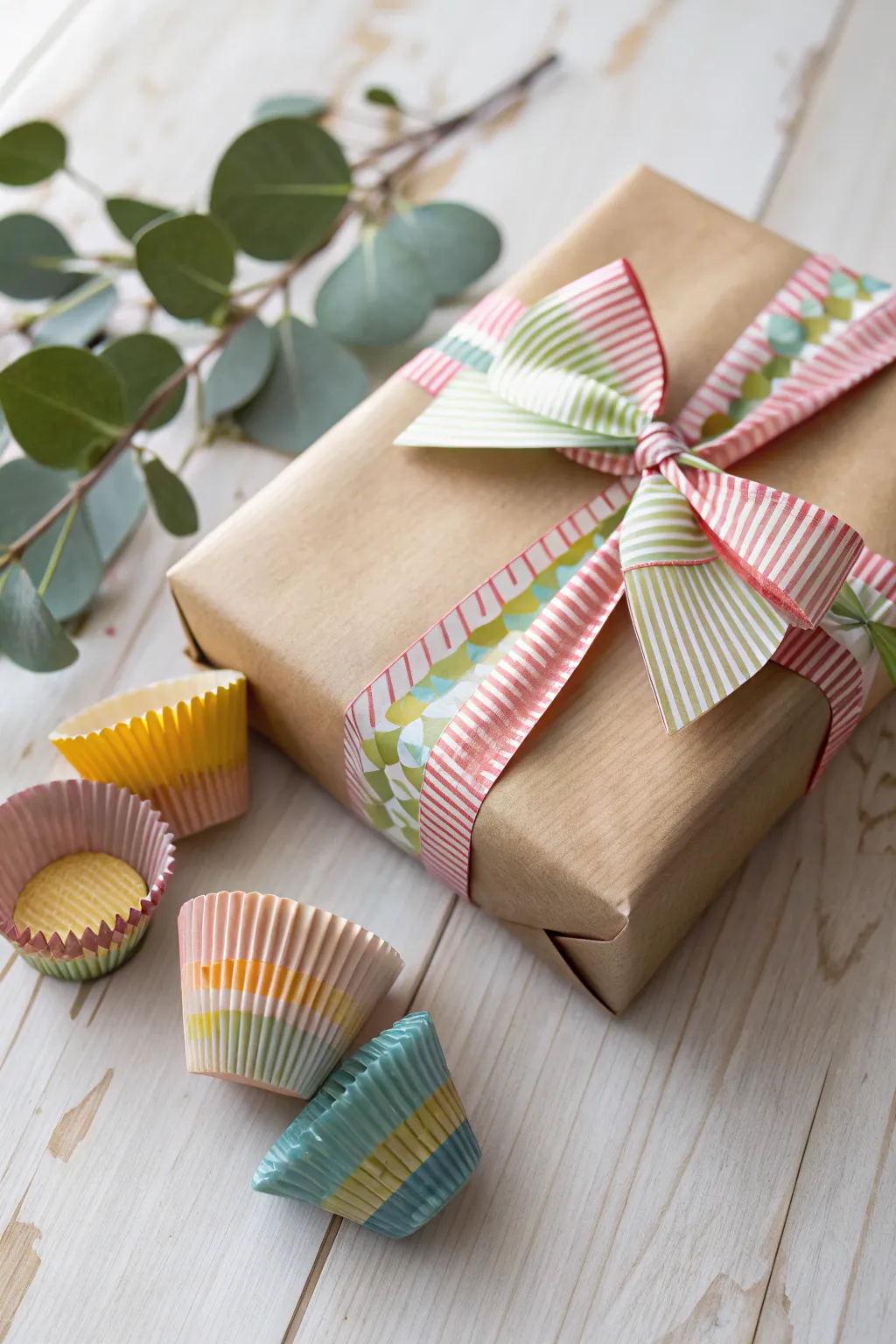 Elevate your gift wrapping with charming cupcake liner bows—where simplicity meets creativity!