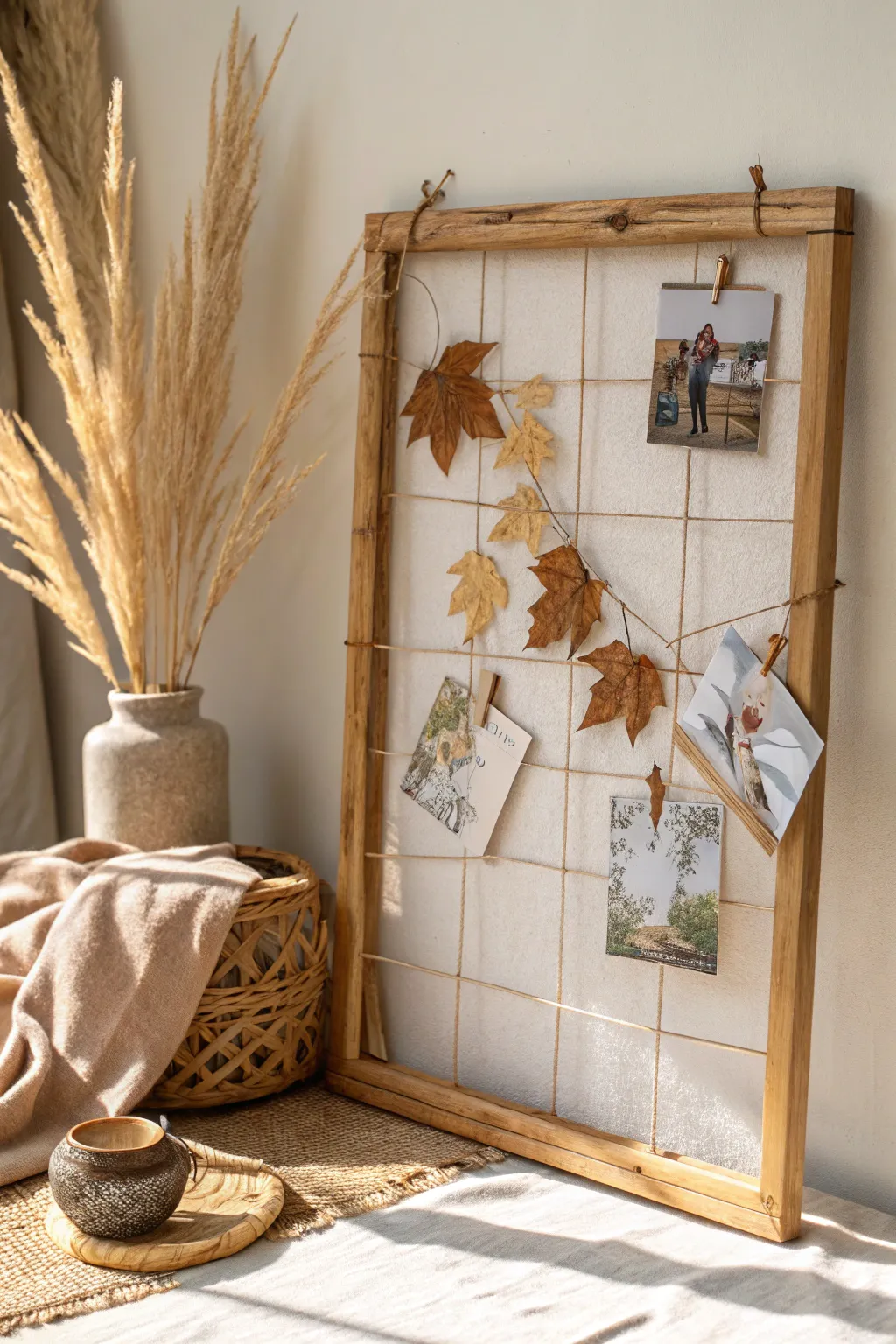 Capture the essence of autumn with a seasonal vision board that inspires and transforms with nature's palette.