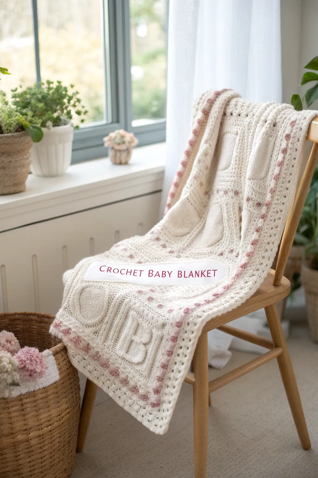 Add a heartfelt touch to your crochet creations with personalized initials, making every stitch a cherished memory.