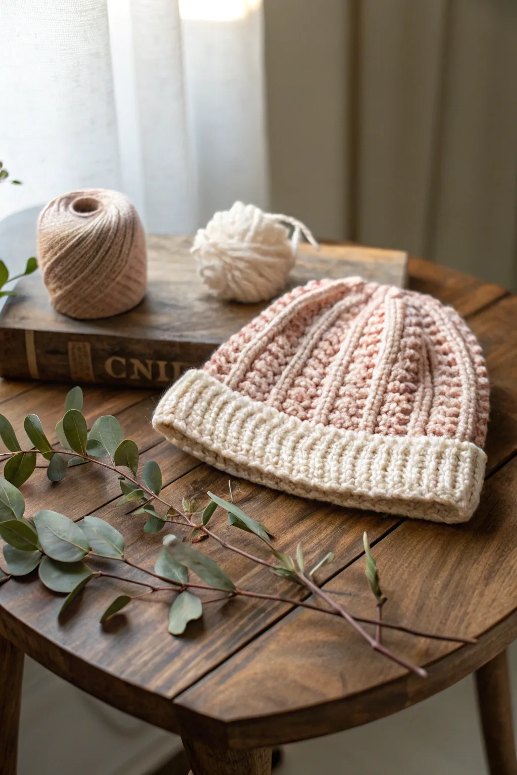 Cozy up in style with this beautifully crafted crochet beanie, perfect for adding a touch of warmth to any outfit.