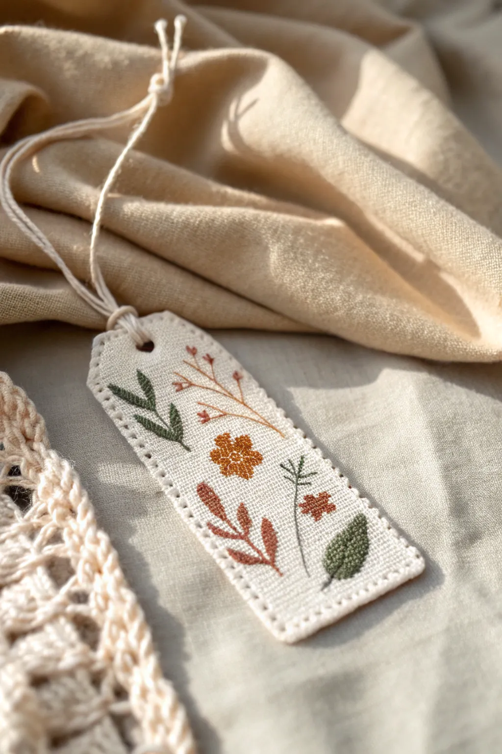 Craft your own story with hand-painted crochet labels - where simplicity meets artistry.