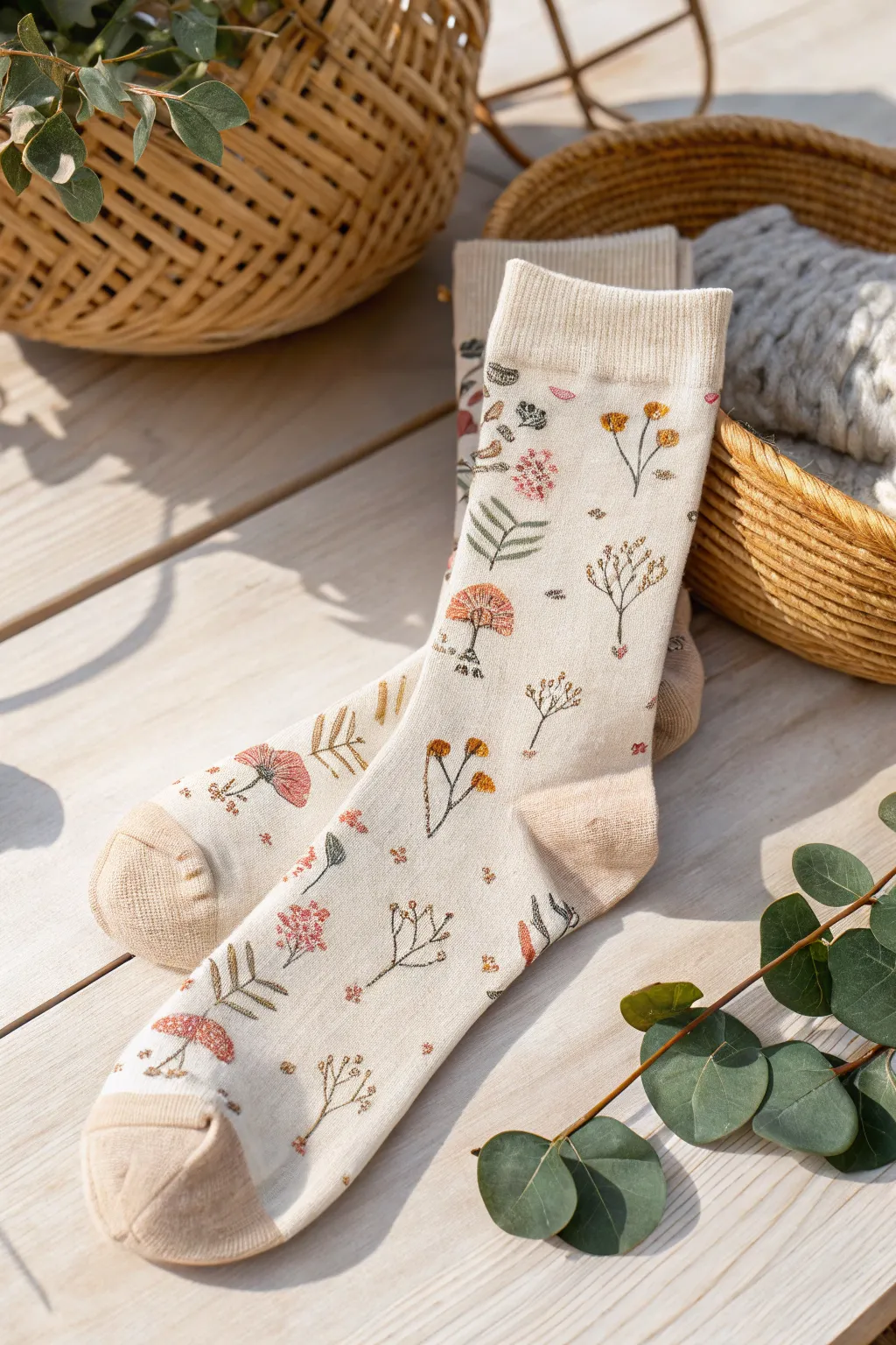 Step into style with these charming novelty socks – a perfect blend of fun and elegance for the fashion-forward minimalist.