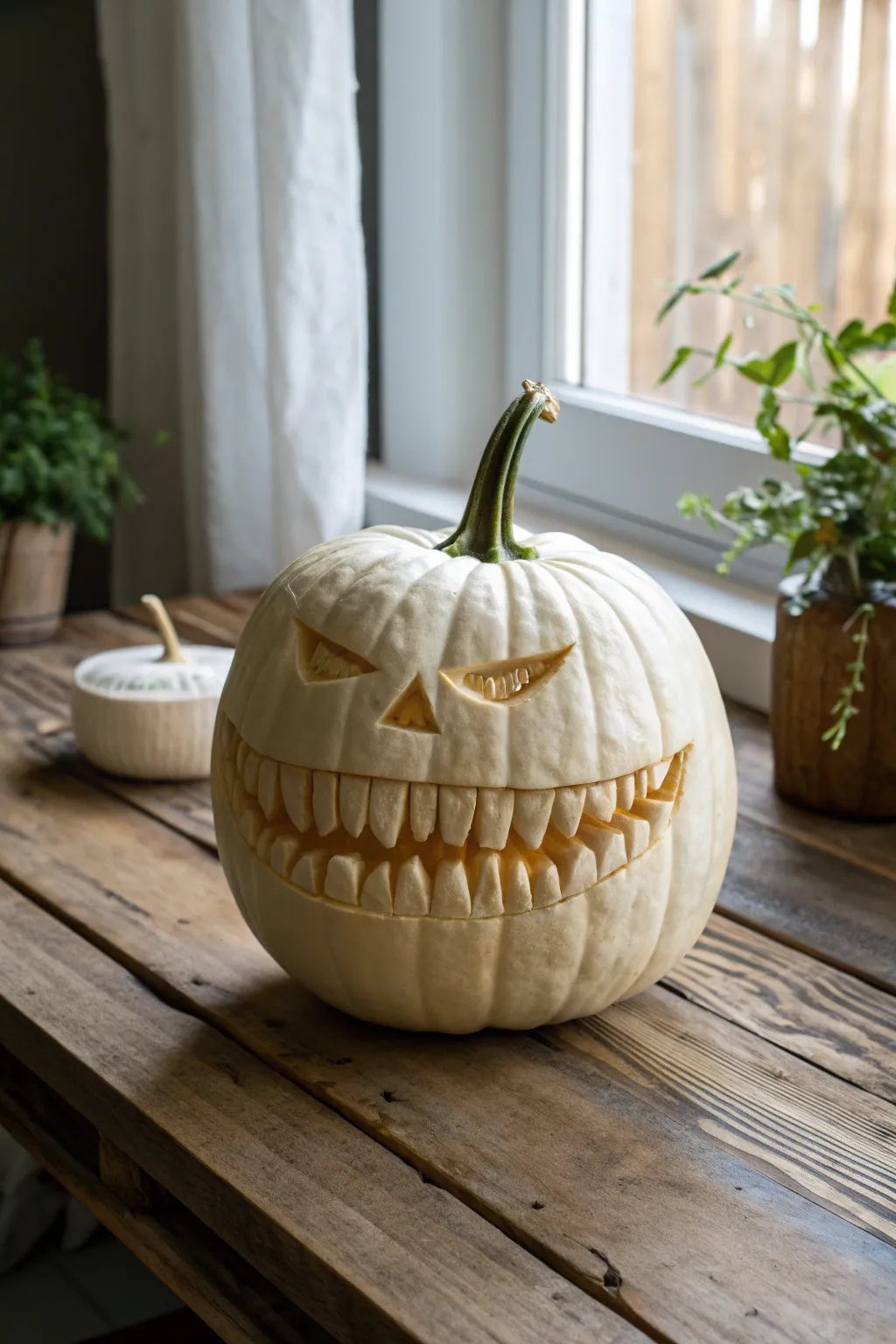 Transform your pumpkin into a dental masterpiece with this unique carving idea!