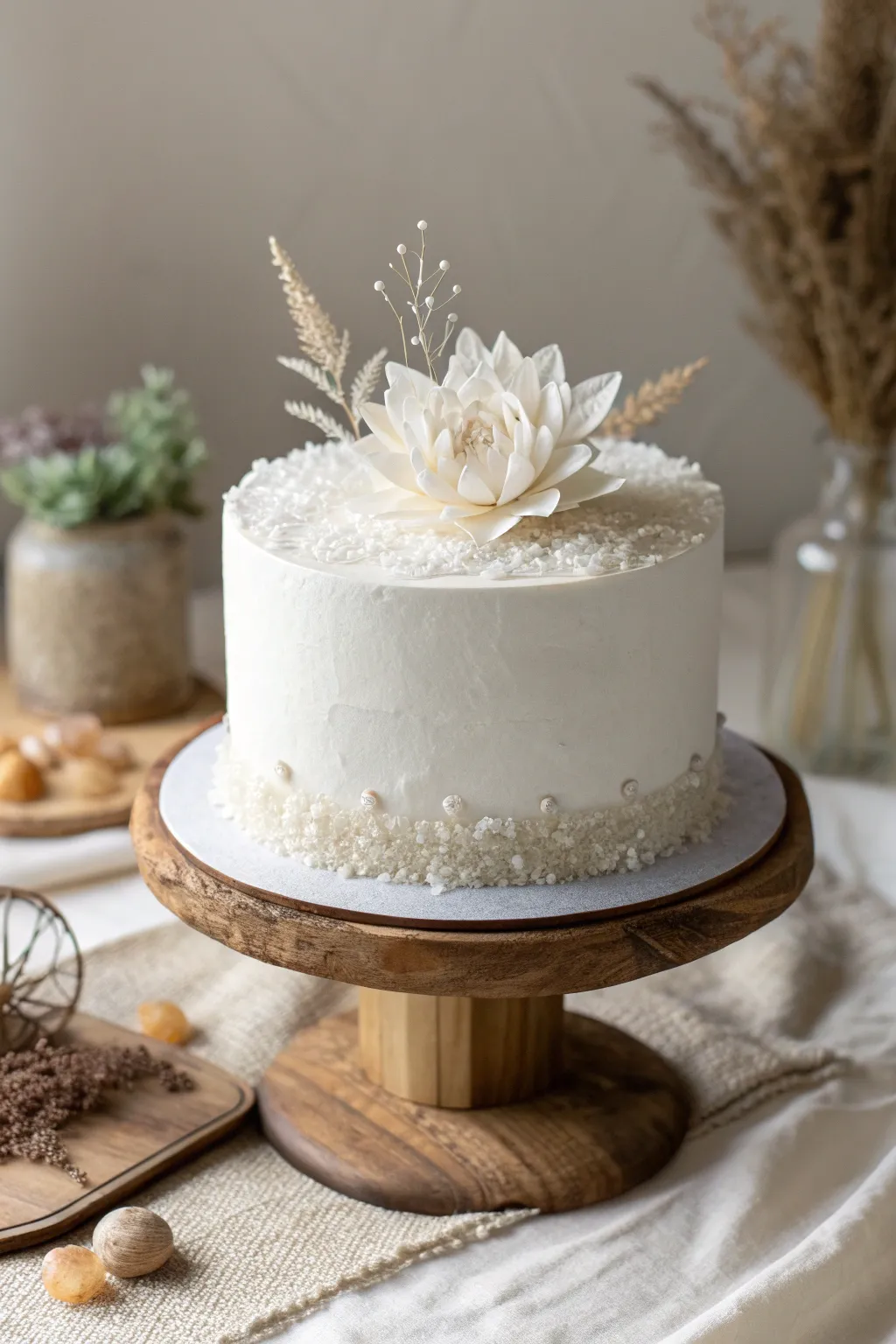 Illuminate your celebrations with the unexpected elegance of crushed sugar glass.