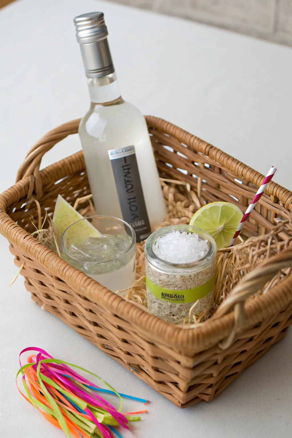 Unleash the fiesta with this Margarita Madness gift basket - a perfect blend of simplicity and vibrant fun!