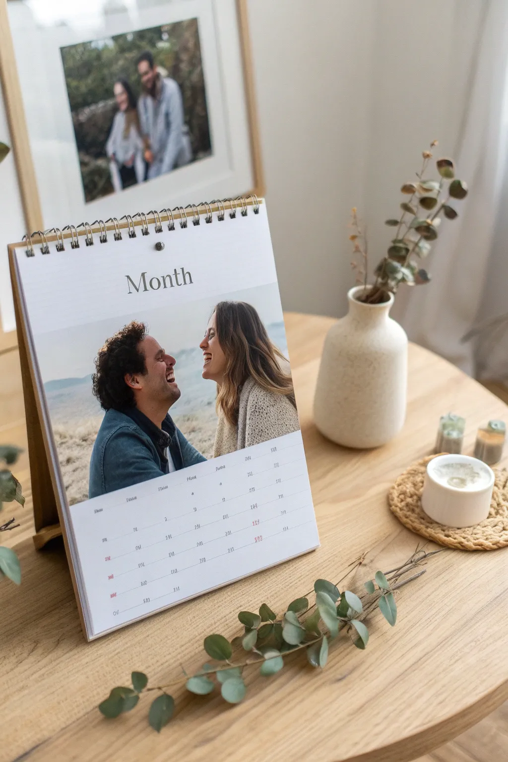 Celebrate your love every day with a personalized calendar filled with cherished memories.