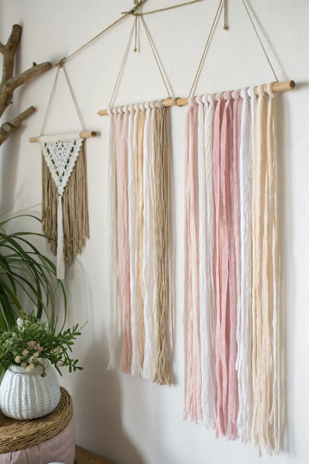 Elevate your celebration with the effortless elegance of DIY hanging streamers.