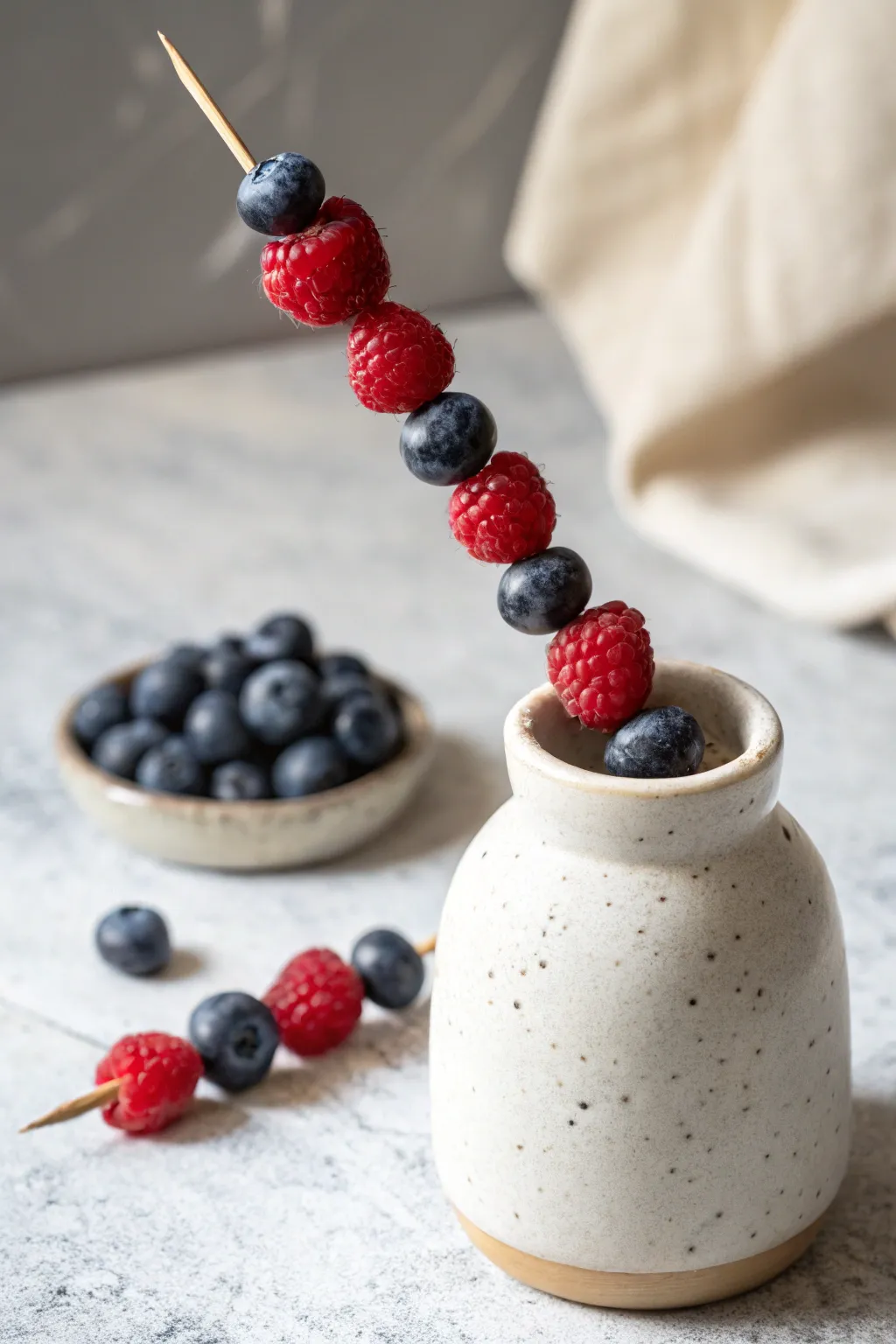 Savor simplicity with this berry burst bouquet, a delightful blend of minimalist elegance and natural beauty.