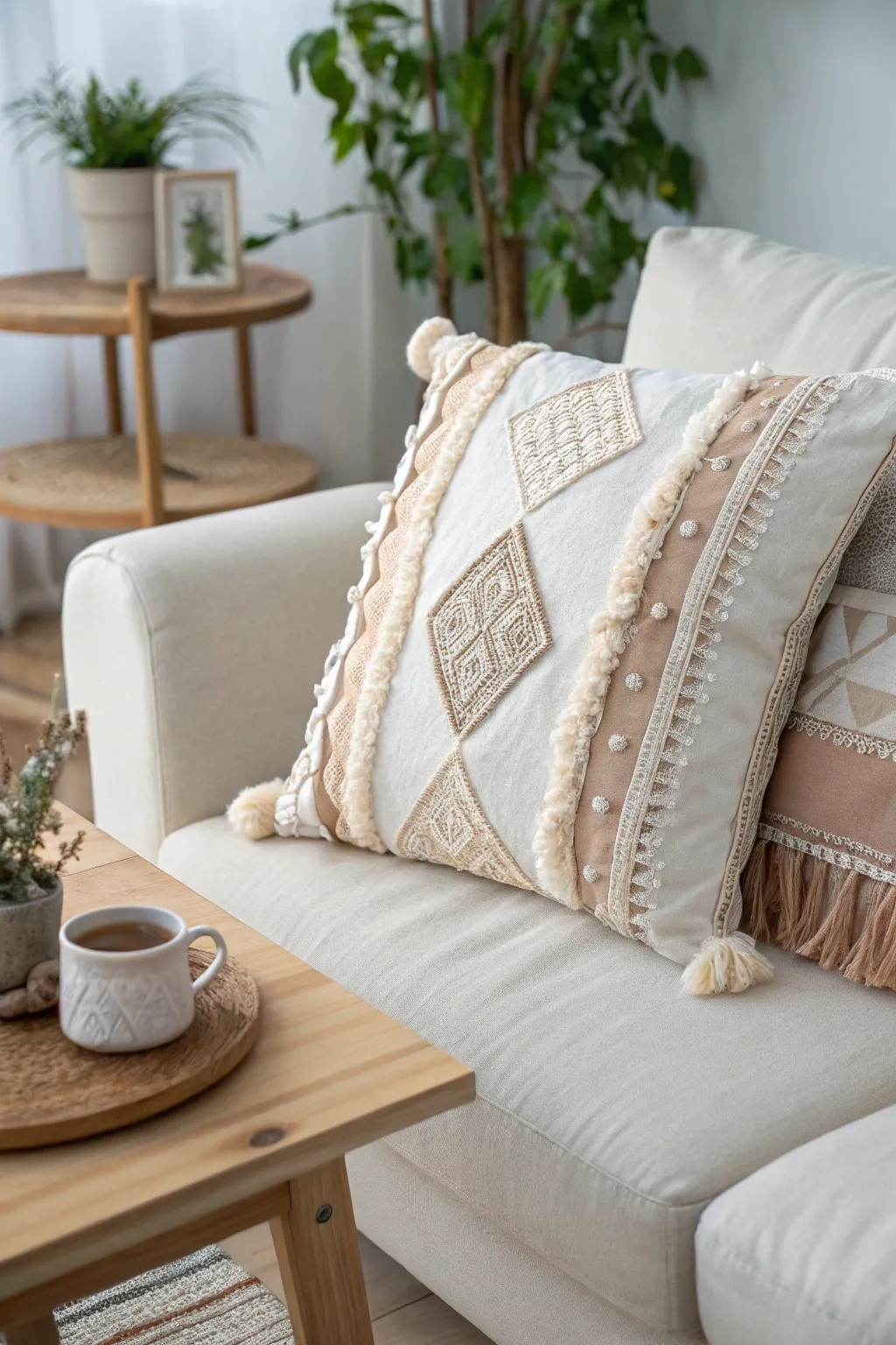 Elevate your space with handcrafted charm and cozy elegance. #DIYDecor #ScandinavianStyle