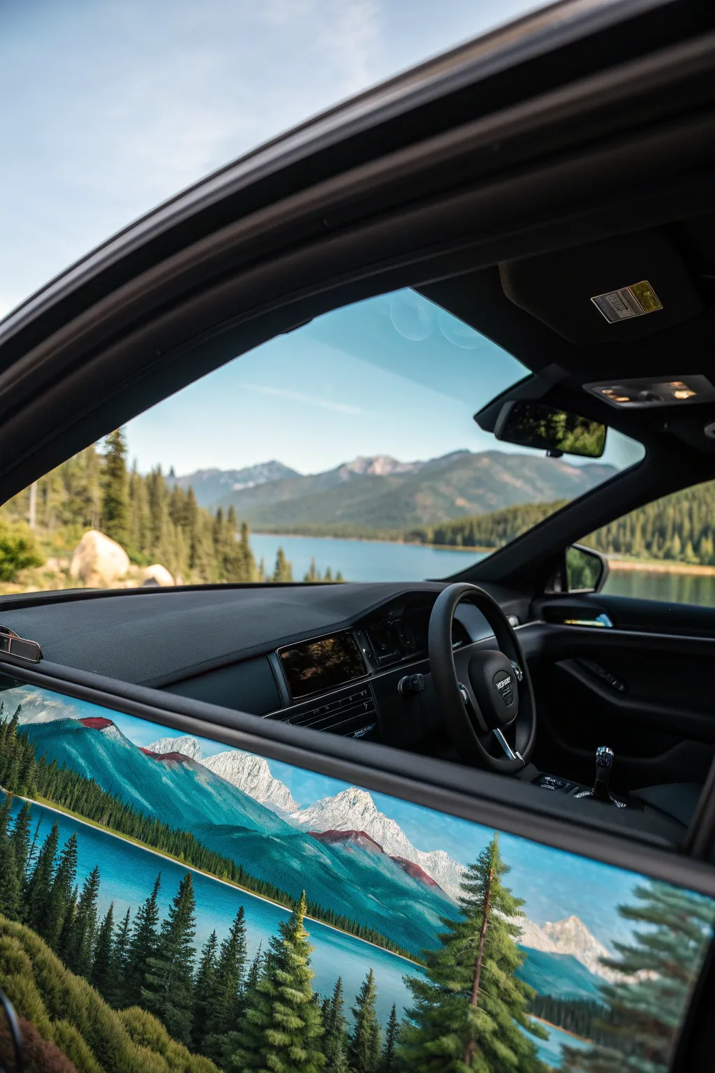 Transform your ride: A headliner masterpiece that brings the outdoors inside.