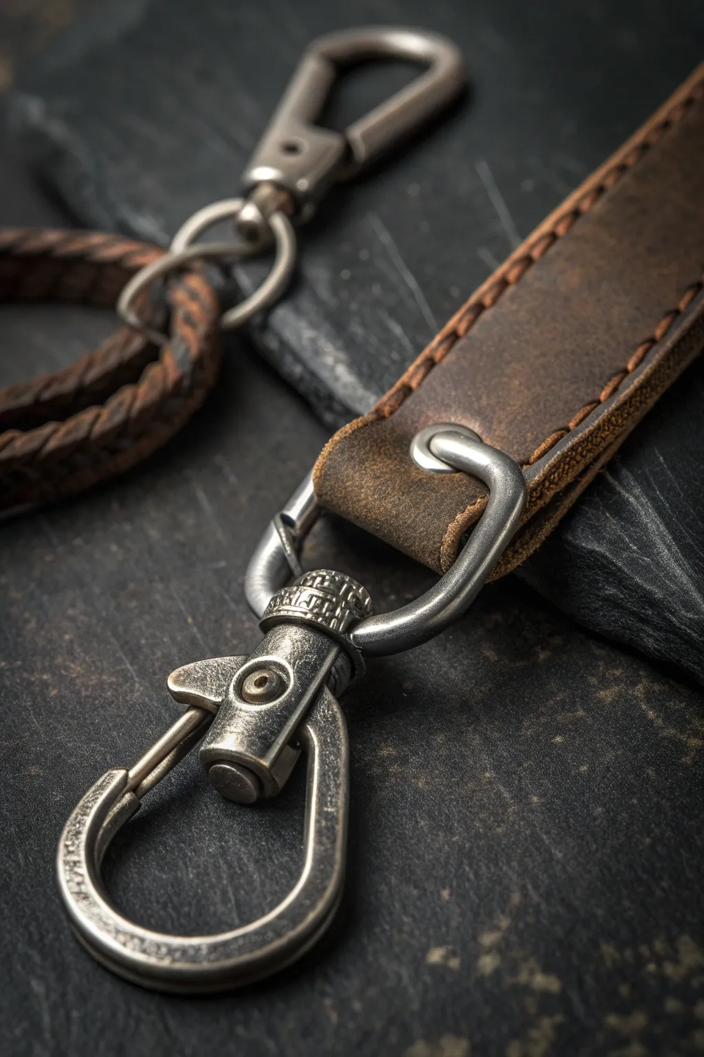 Elevate your everyday carry with a robust carabiner clip keychain, perfect for adventure seekers.