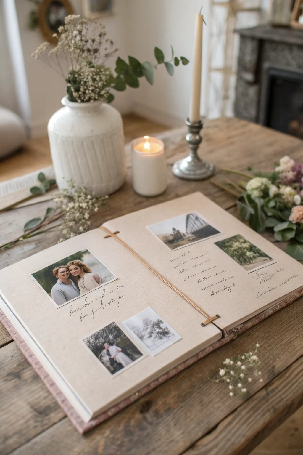Capture cherished moments in a handmade memory scrapbook—a heartfelt gift for mom that celebrates your unique bond.
