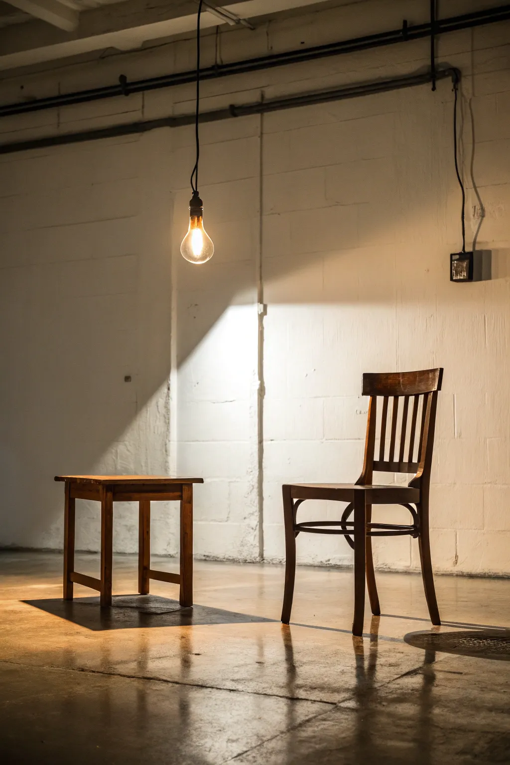 Set the scene for mystery with minimalist elegance.