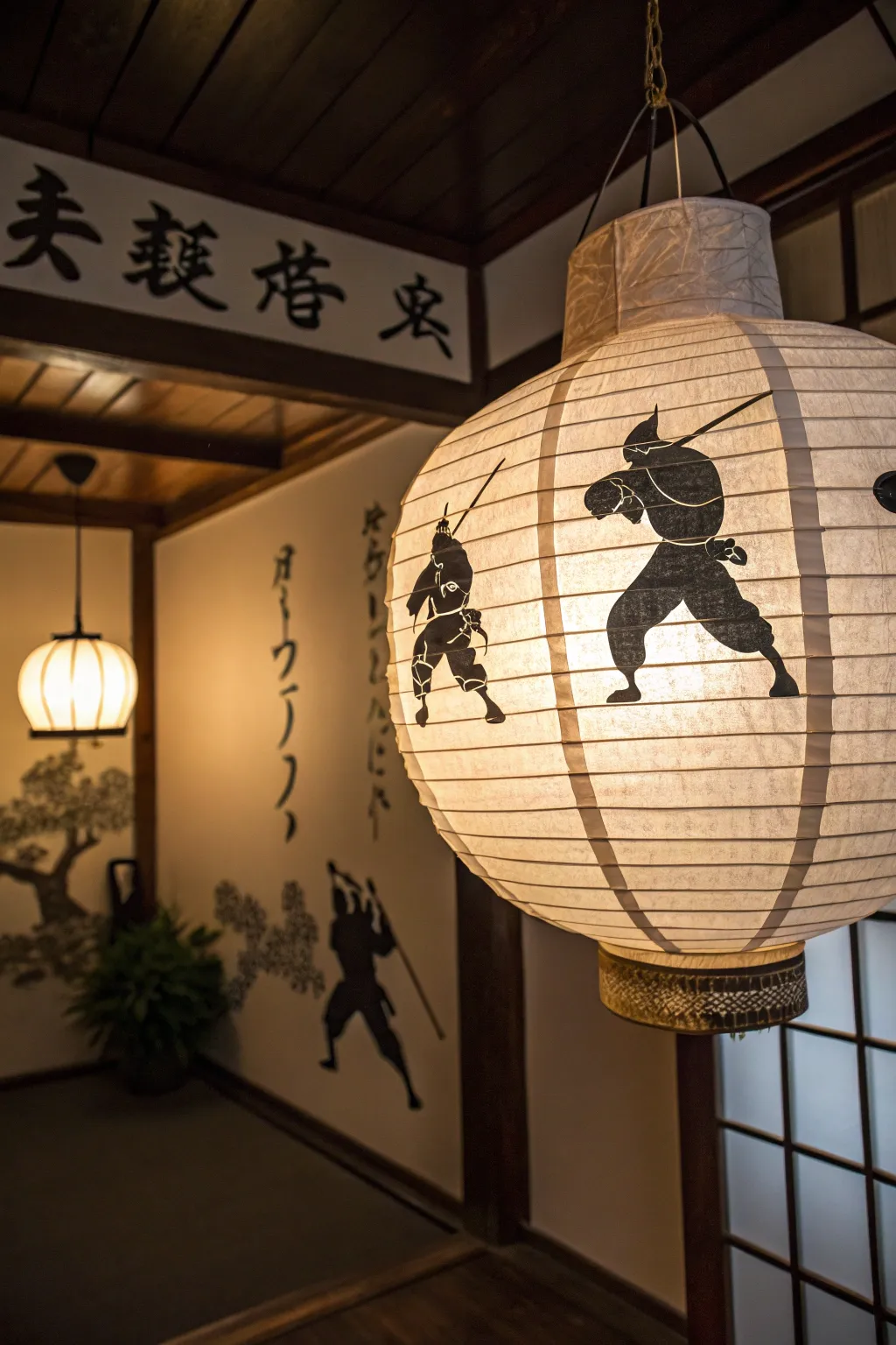 Illuminate your space with ninja-inspired elegance.