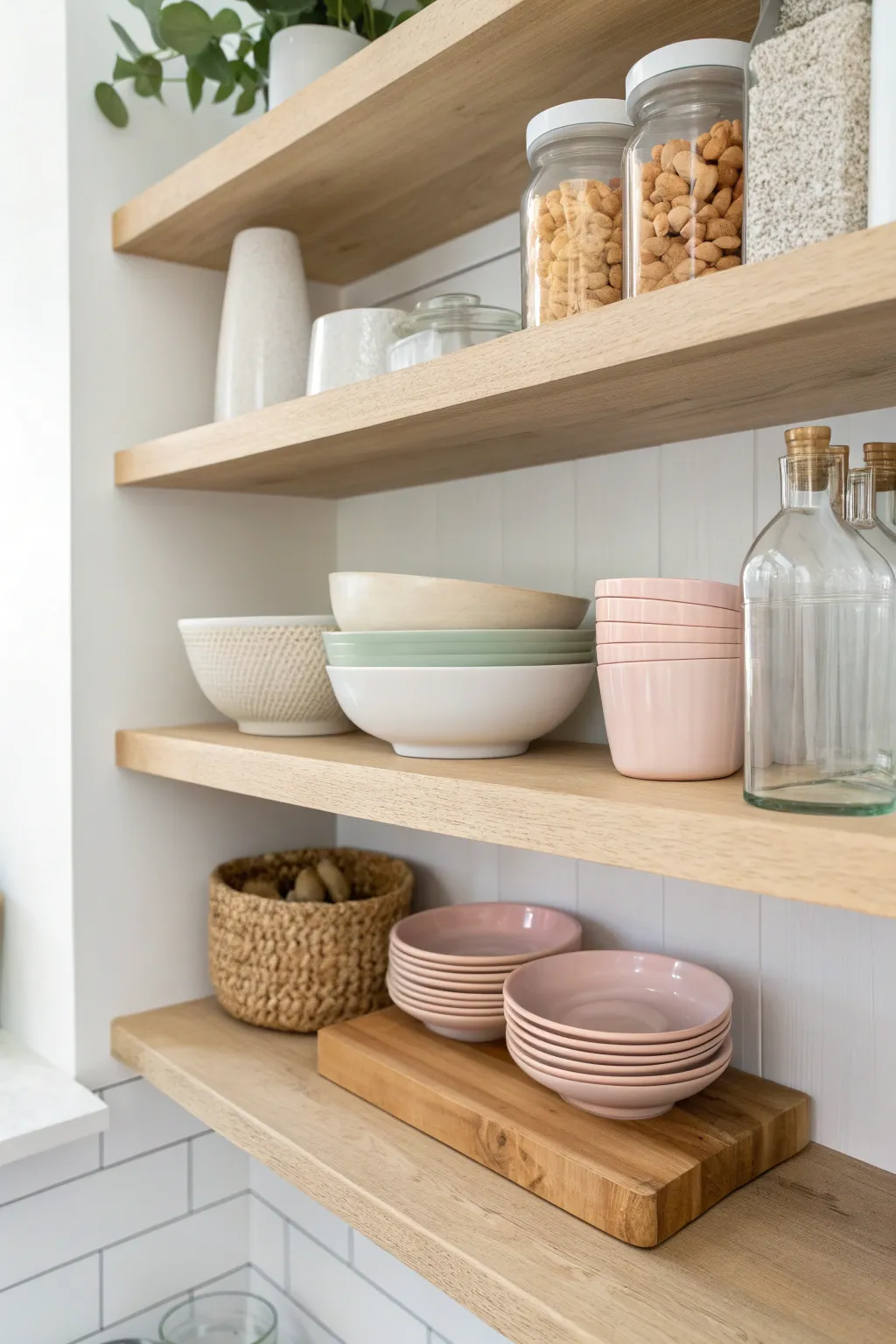 Elevate your pantry organization with stylish shelf risers for a clutter-free, elegant space.