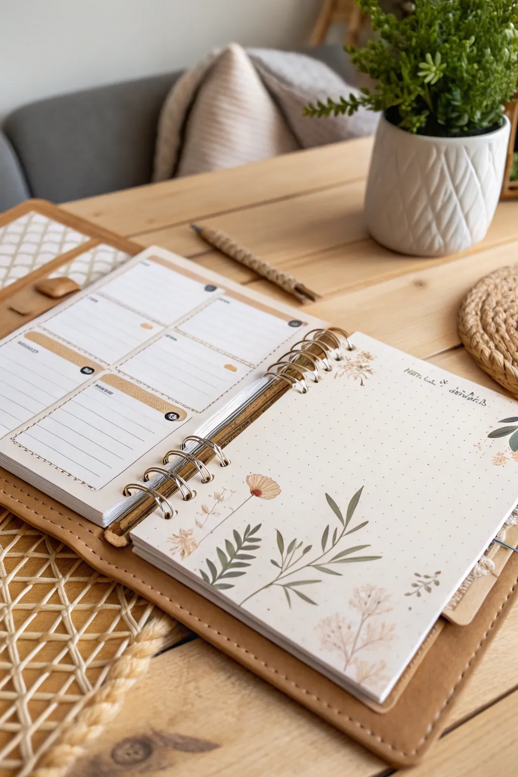 Discover the charm of the Dutch door effect in your planner – where creativity meets functionality.