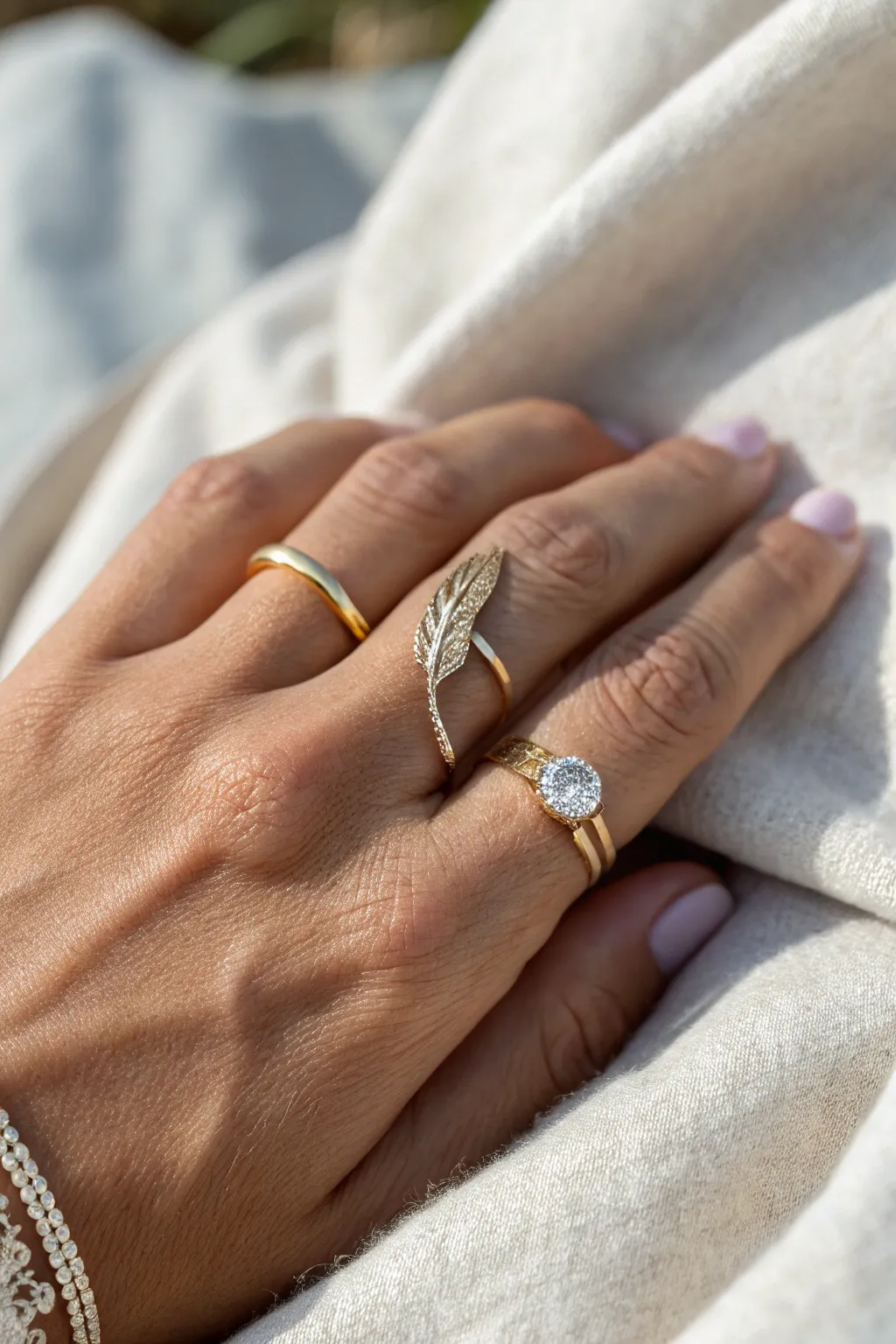 Elevate your style with elegant midi rings – a perfect blend of simplicity and sophistication.