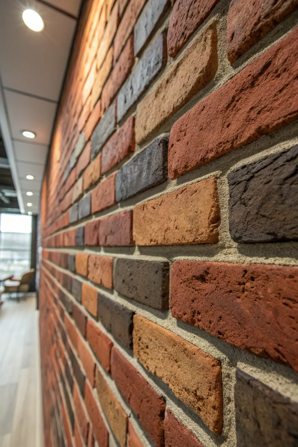 Transform your space with the raw beauty of brick veneer panels for an urban edge.