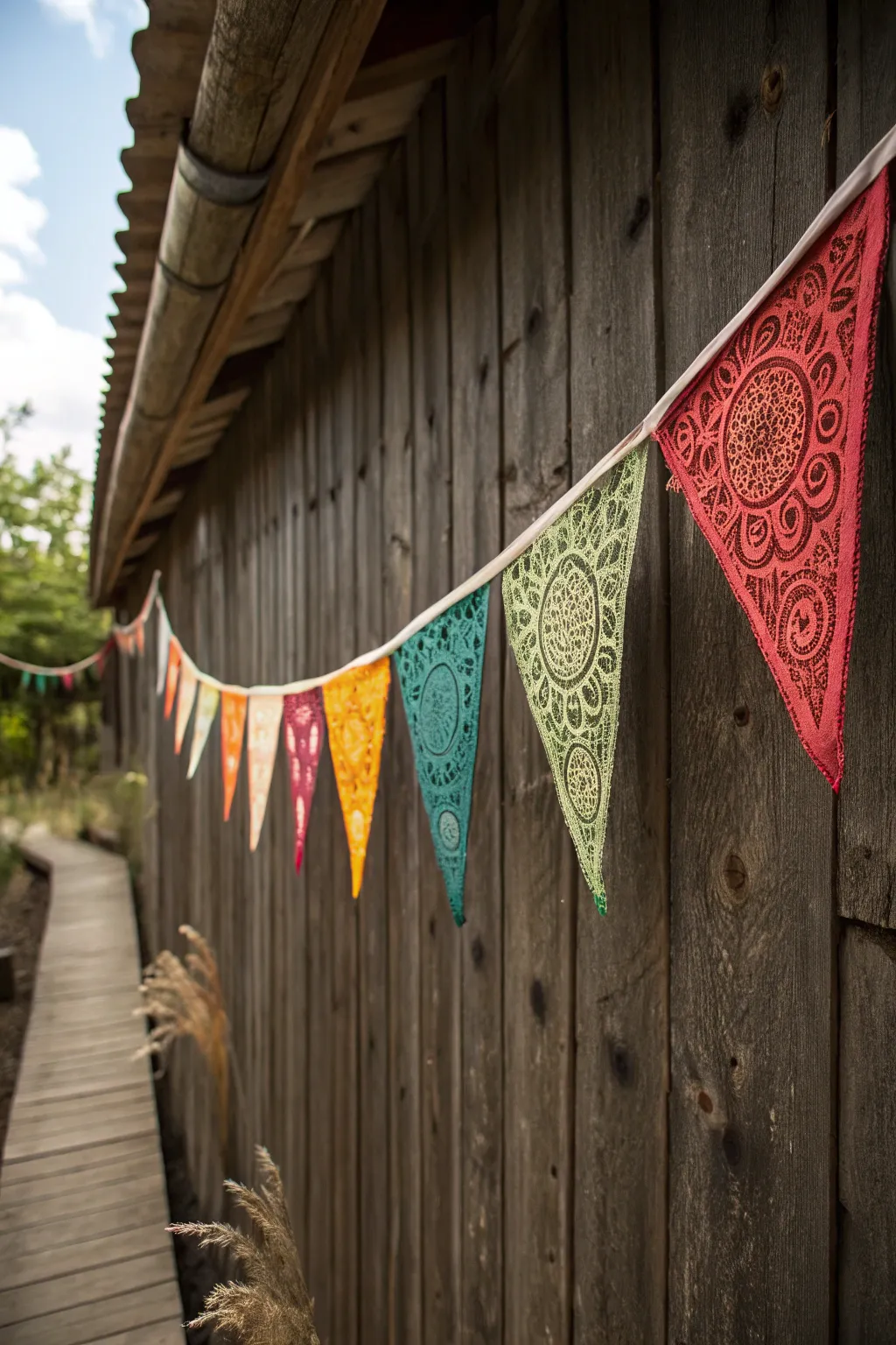 Elevate your celebrations with handcrafted duct tape banners.