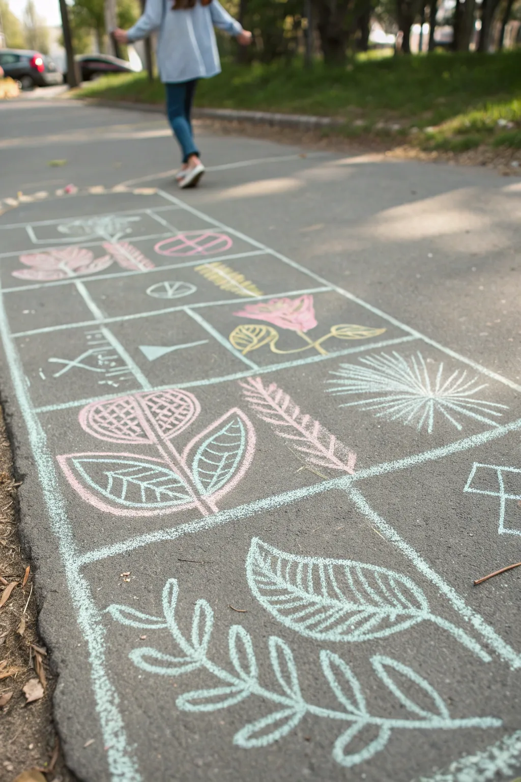 Rediscover the joy of hopscotch with a boho-minimalist twist!