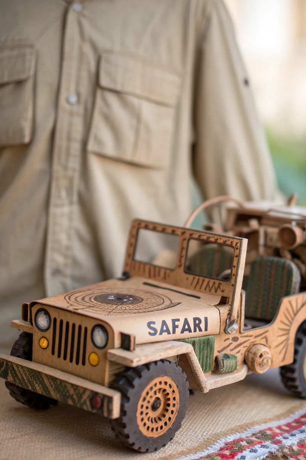 Embark on a DIY safari adventure with handcrafted charm.