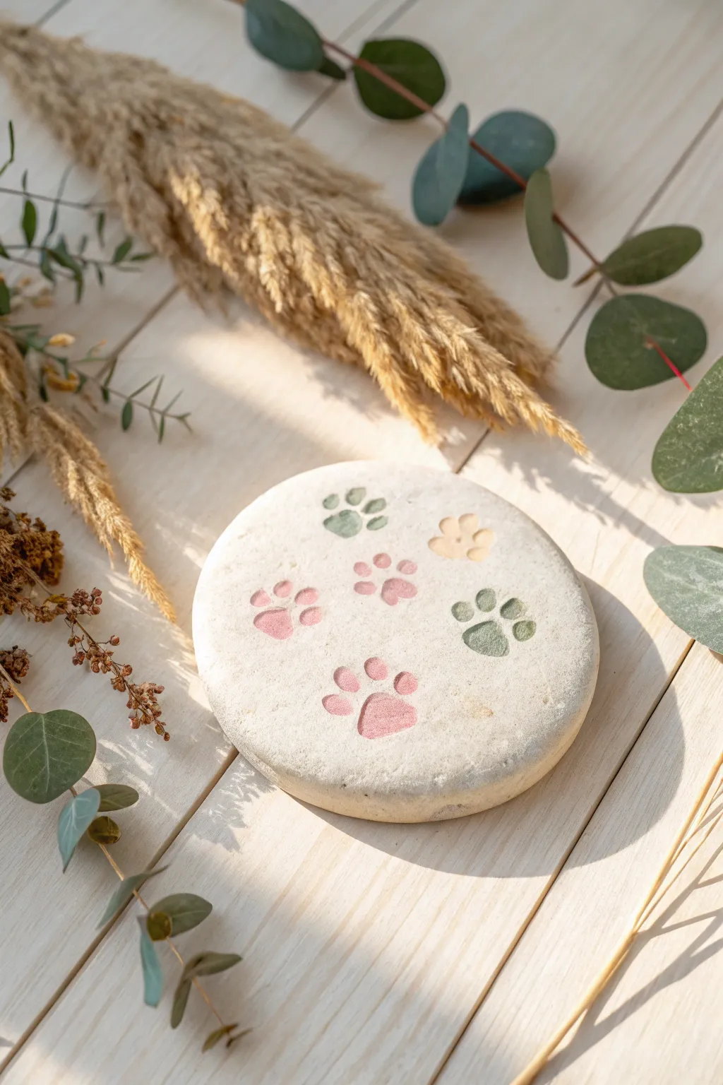 Capture the love of your furry friends with charming paw print stepping stones. A simple, heartfelt addition to your garden path.