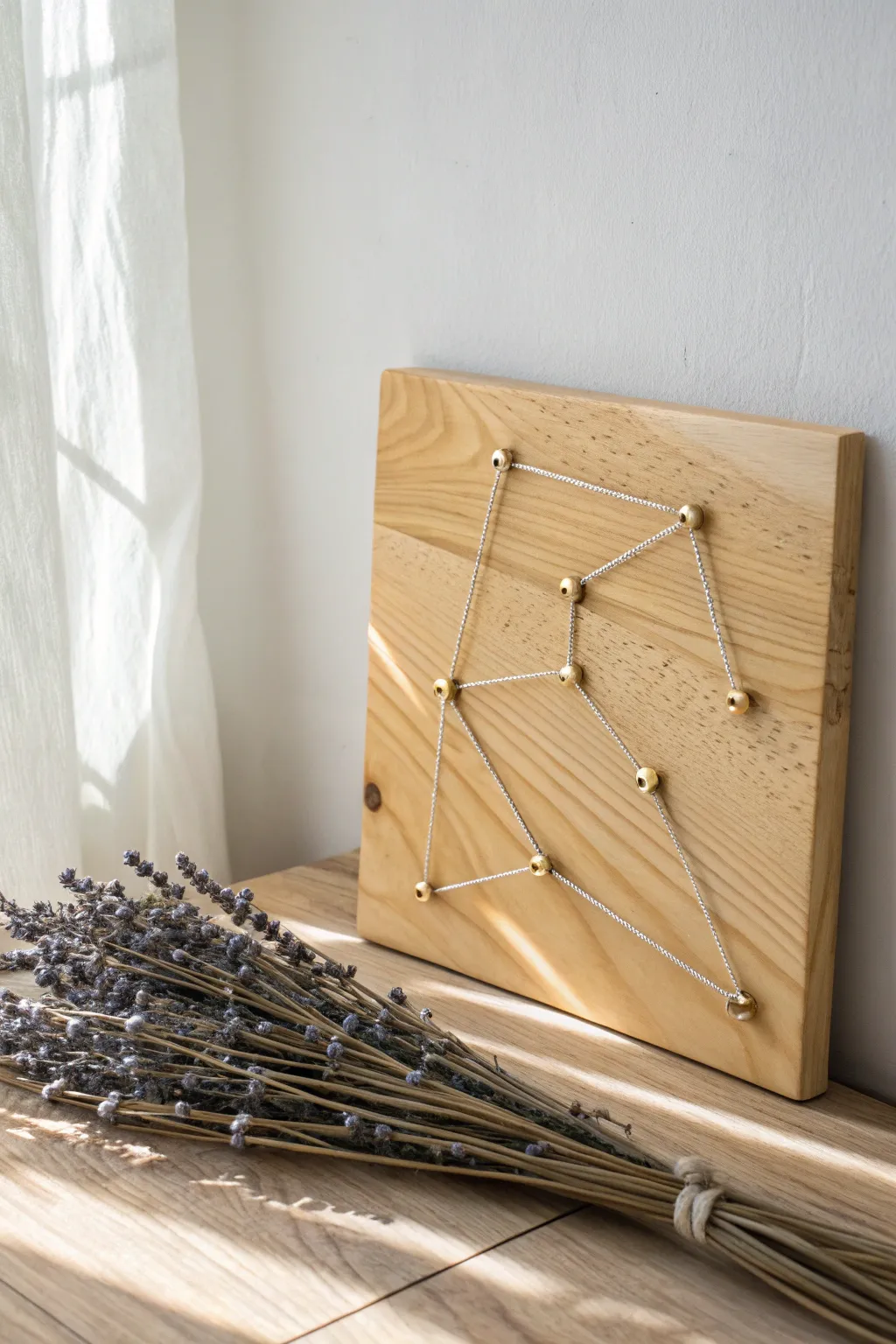 Capture the wonder of the night sky with your own constellation string art. Perfect for adding a celestial touch to your space!