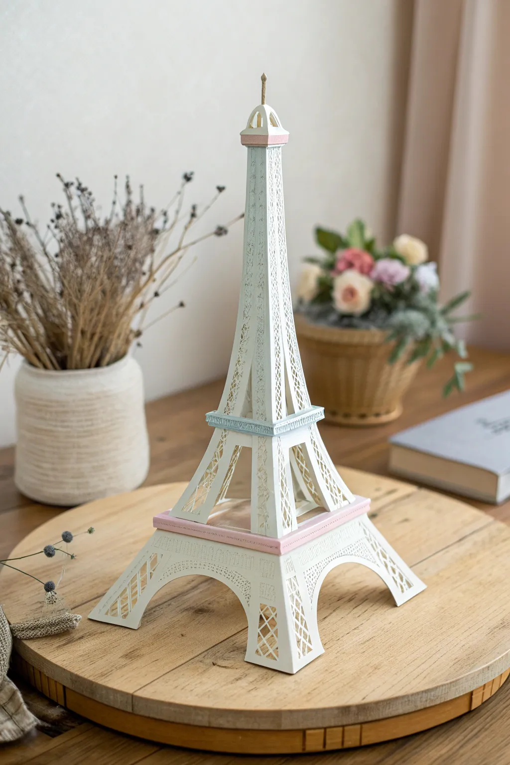 Craft your own Parisian charm with these minimalist Eiffel Tower ornaments!