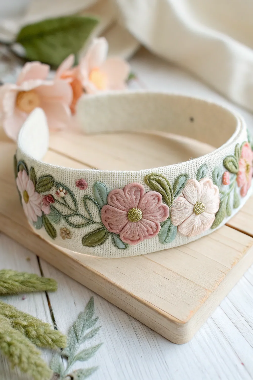 Elevate your look with a touch of nature's whimsy: floral embroidery transforms simplicity into elegance.