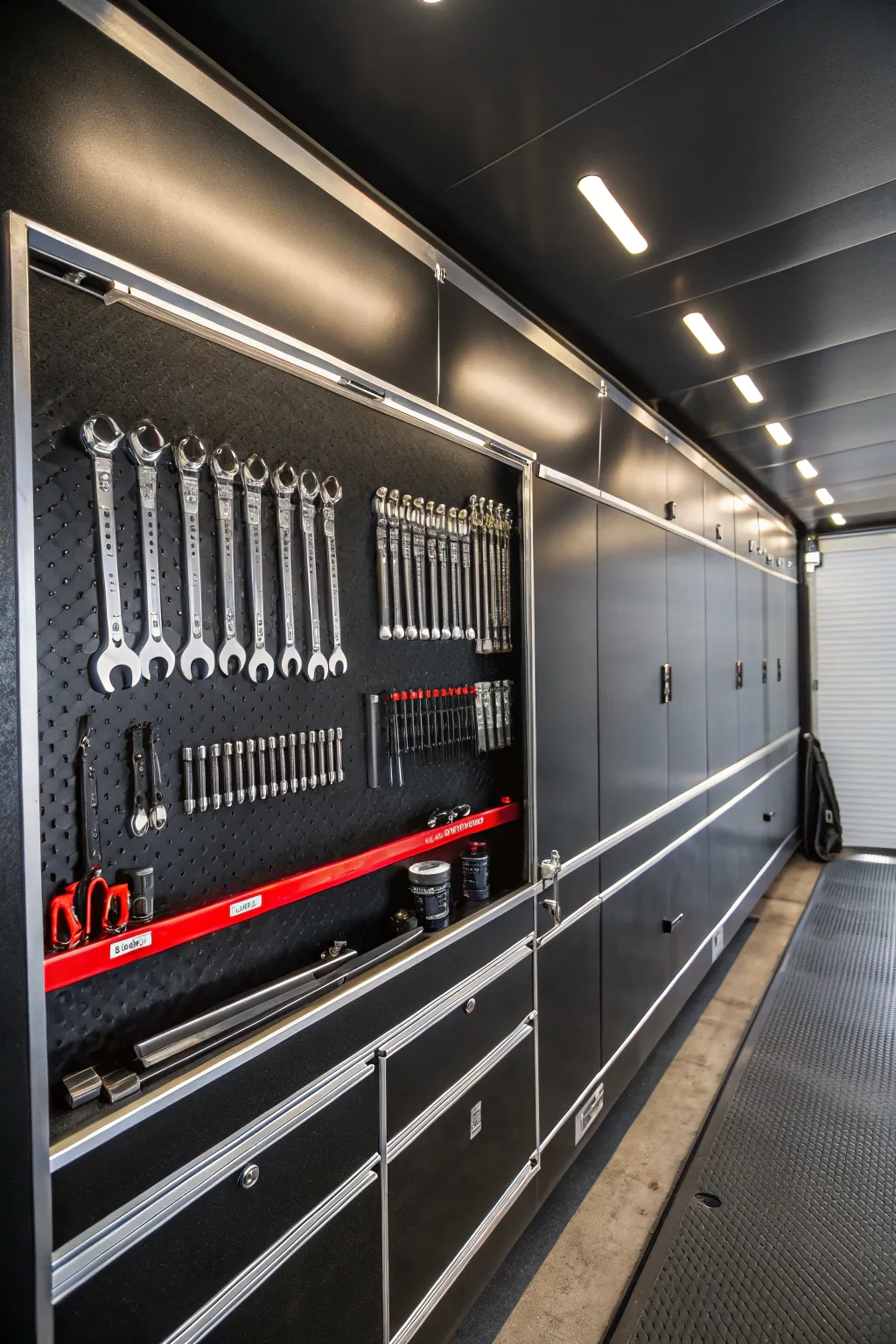 Precision and Perfection: Organize your tools with style and efficiency using magnetic strips.