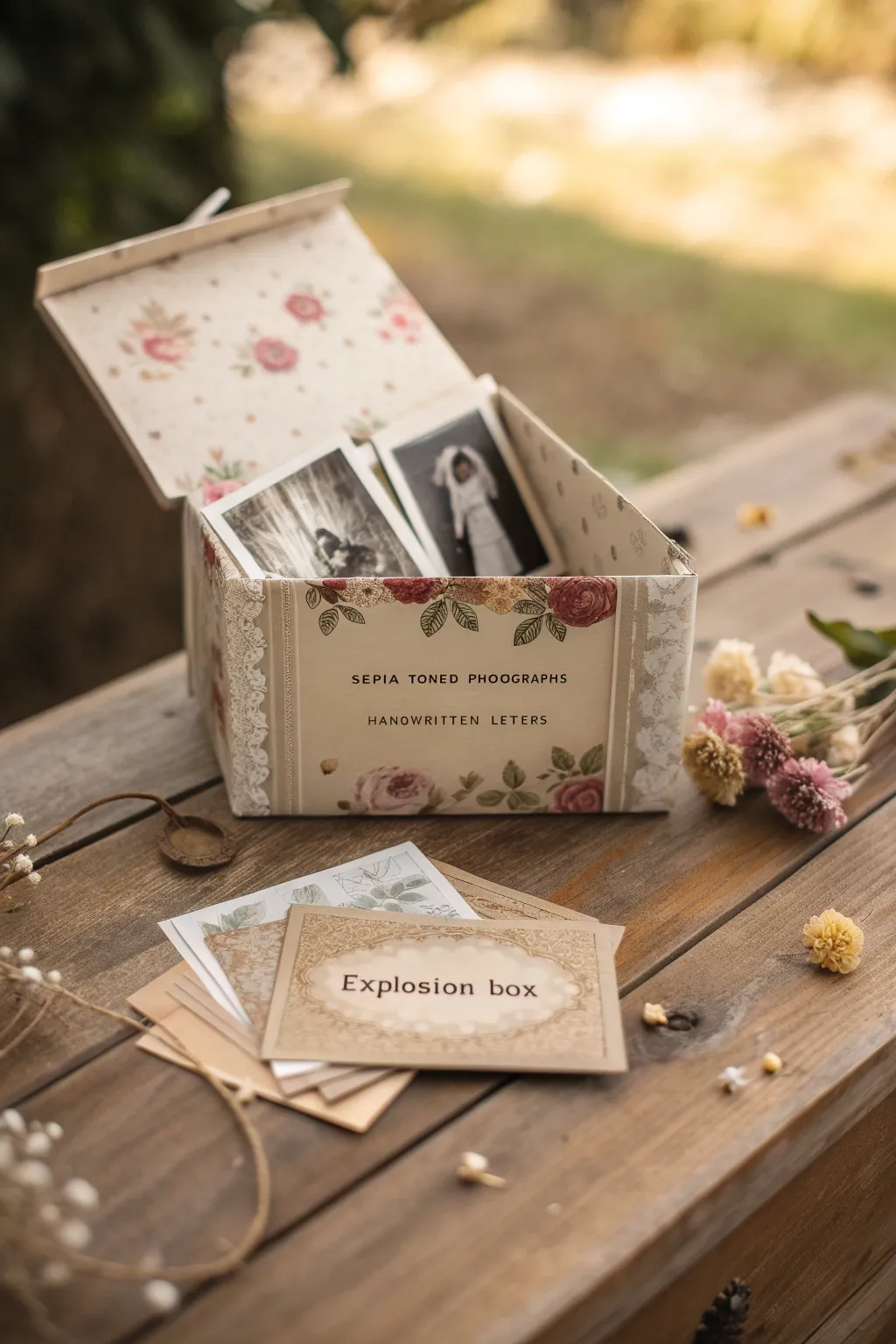 Unlock cherished memories with a vintage nostalgia explosion box, where craftsmanship meets heartfelt moments.