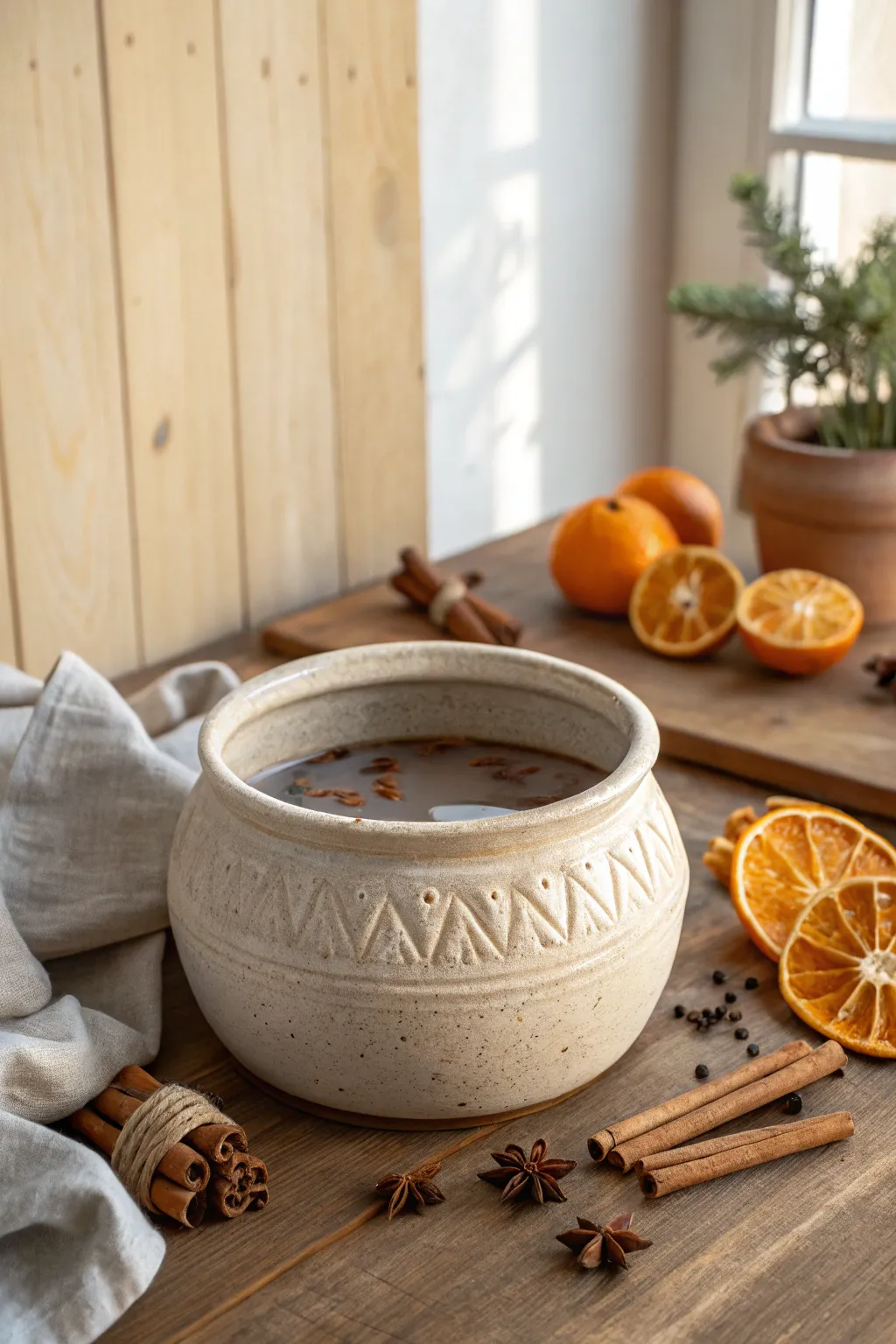 Embrace autumn's warmth with this DIY Fall Scent Pot—where simplicity meets natural beauty.