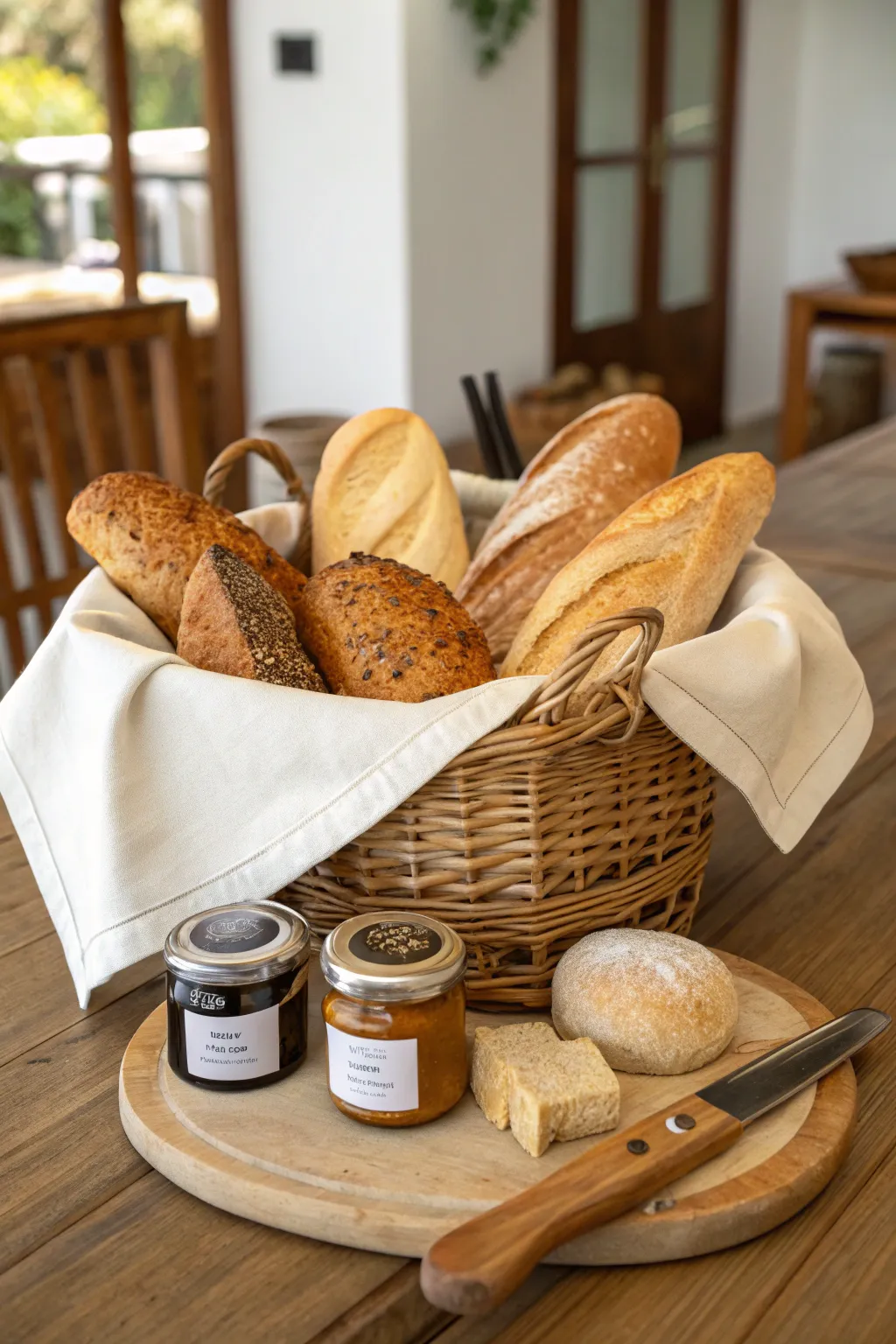 Embrace the warmth of fall with an artisan bread bundle that captures simplicity and natural beauty.