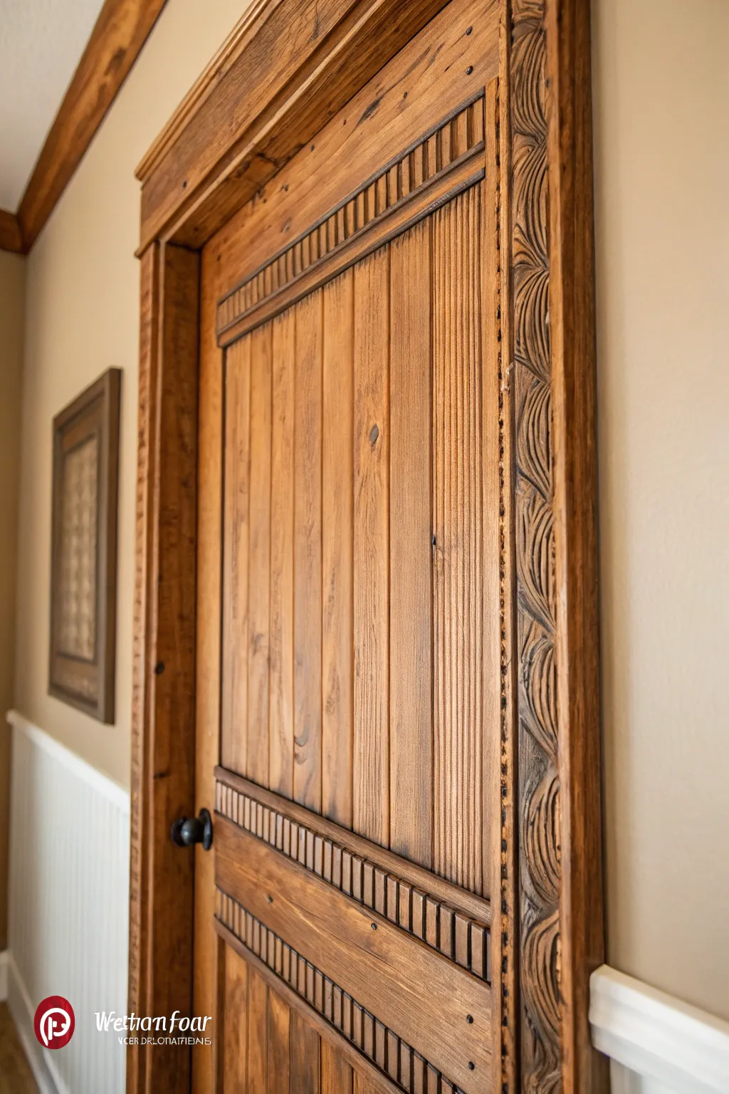 Elevate your space with the timeless charm of textured farmhouse trim.