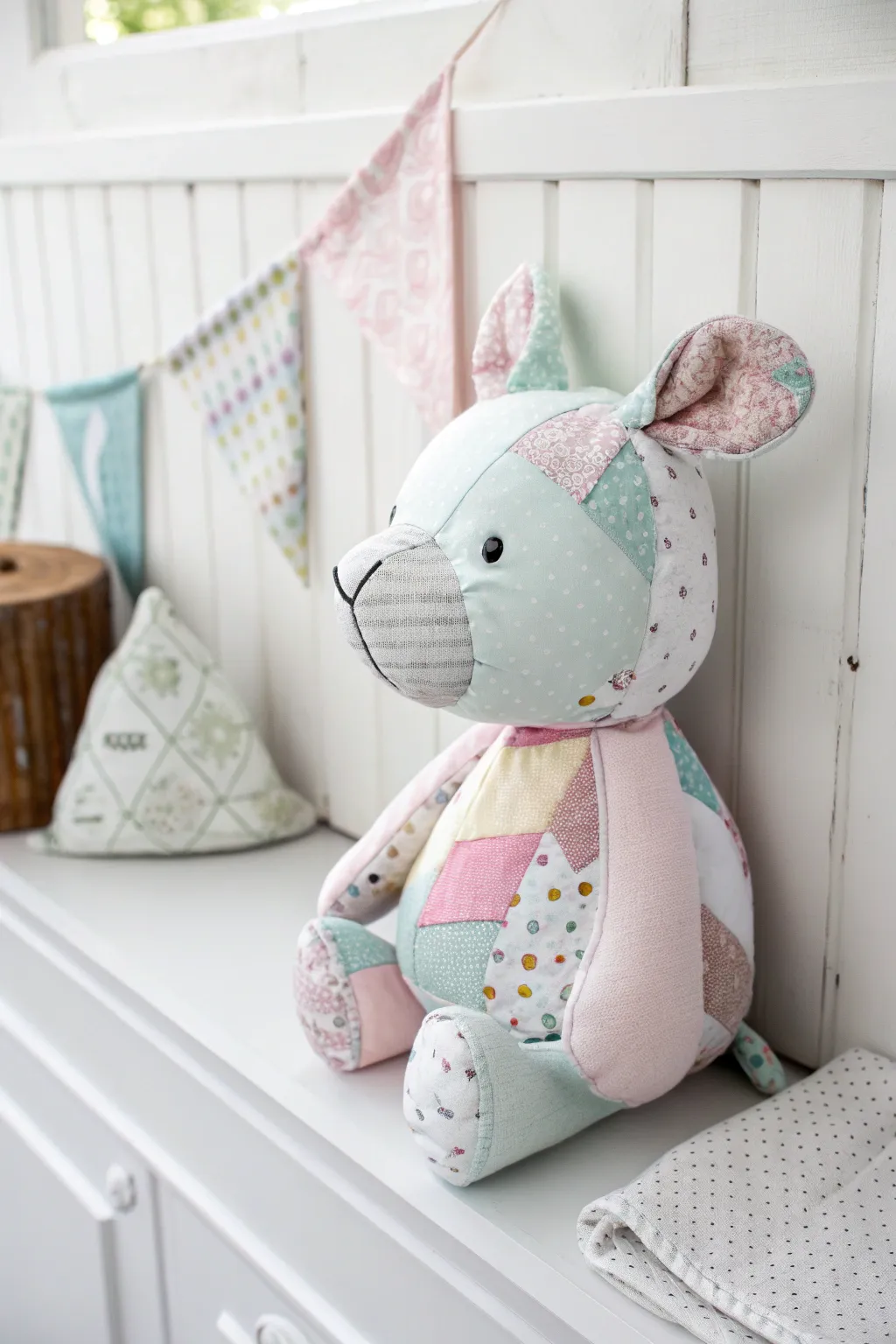 Crafted with love: This adorable stuffed animal brings joy and simplicity to playtime!