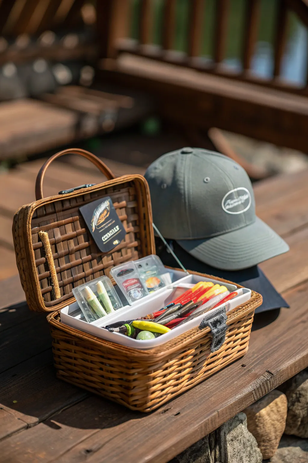 Reel in the perfect Father's Day surprise with a gift basket that speaks to every fishing enthusiast's heart.