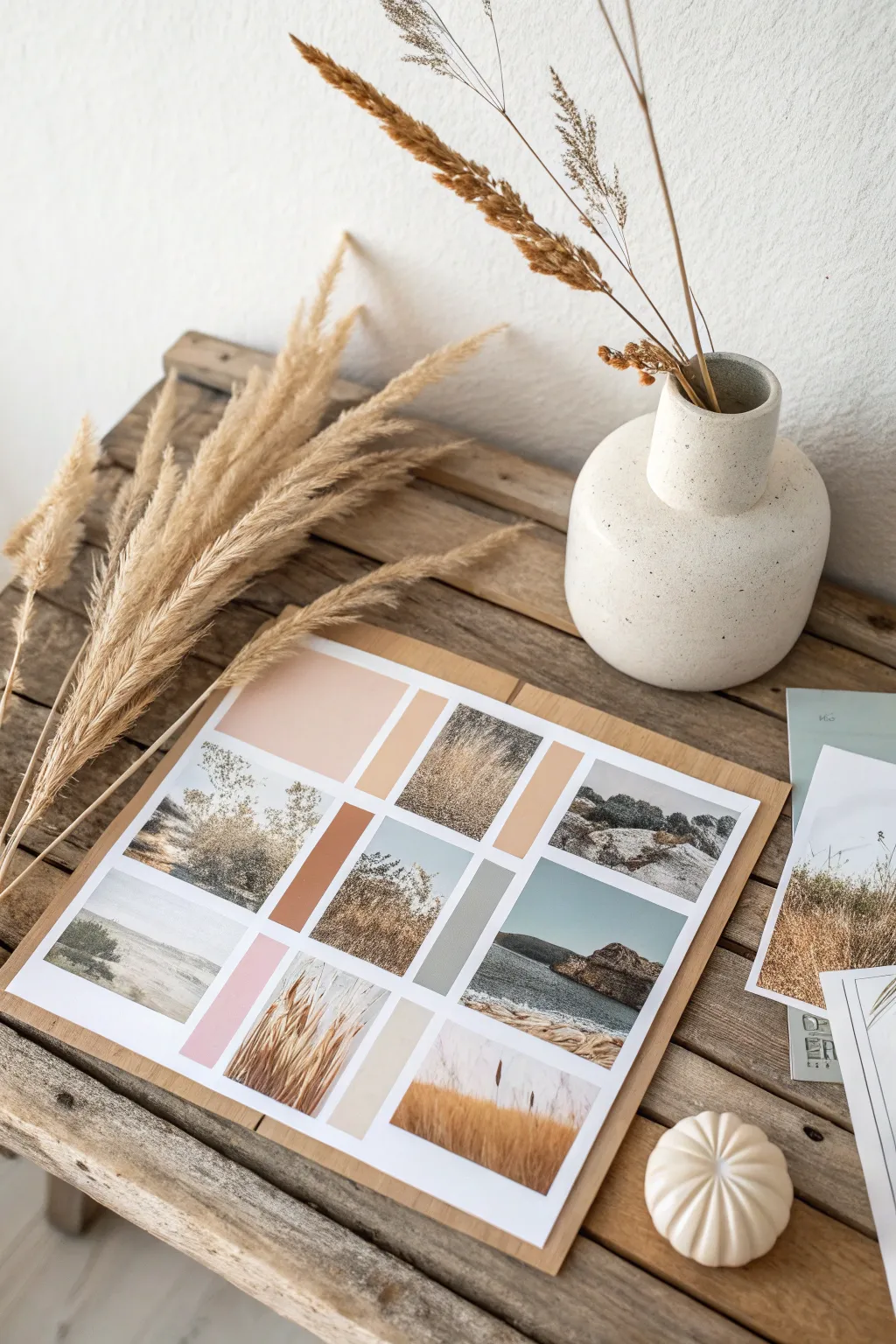 Craft Your Intentions: A Minimalist Collage for Journal Inspiration
