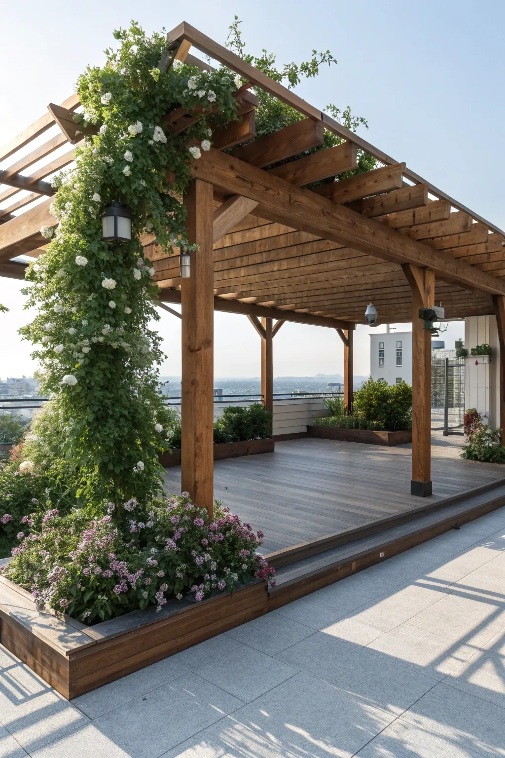 Transform your porch into a Pergola Paradise with timeless craftsmanship and natural beauty.