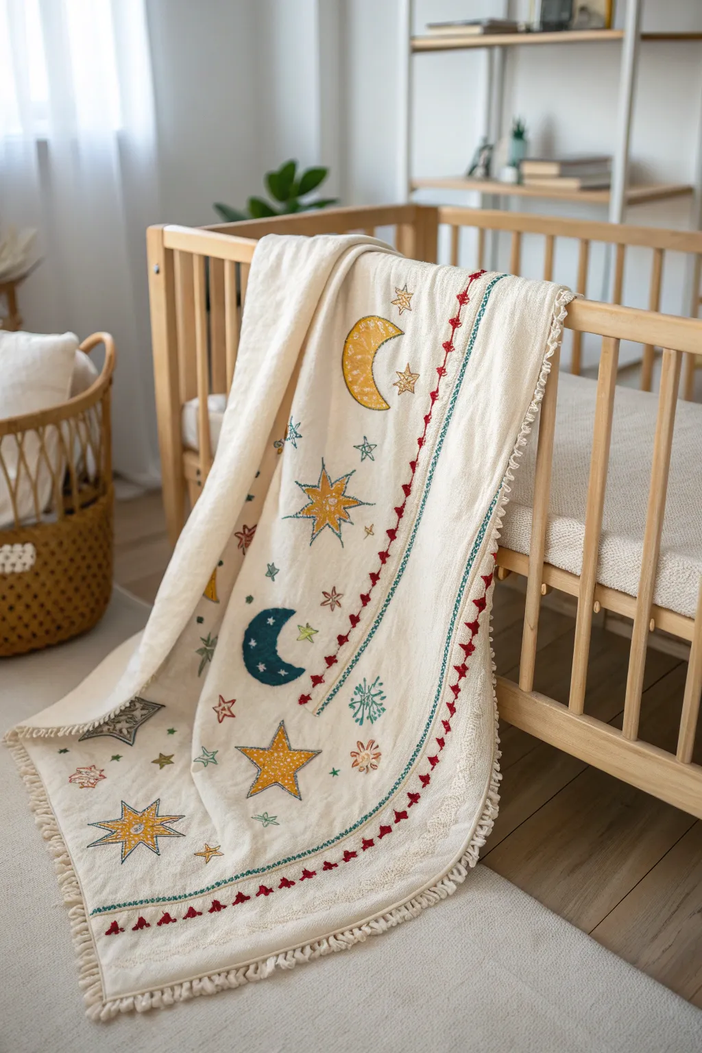 Brighten up a child's room with playful, handcrafted embroidery patterns!