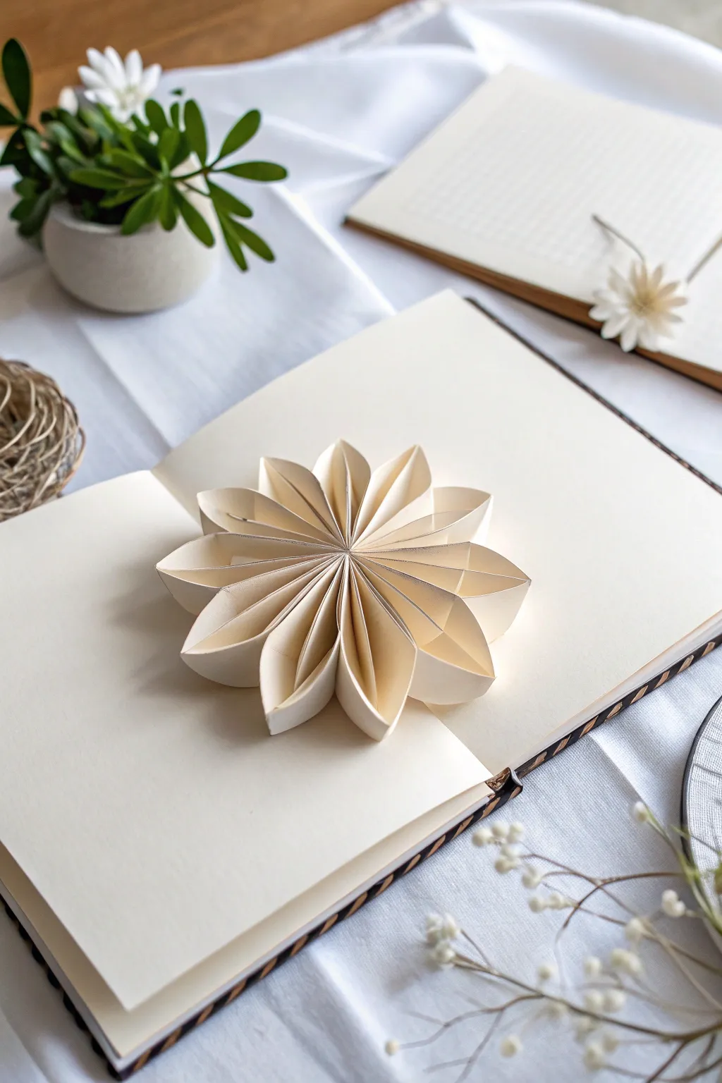 Unfold the magic of friendship with stunning pop-up surprises in your scrapbook!