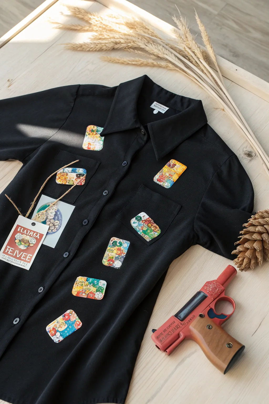 Embrace the playful side of Halloween with this cleverly crafted 'Cereal Killer' costume, where breakfast meets dark humor in minimalist style.