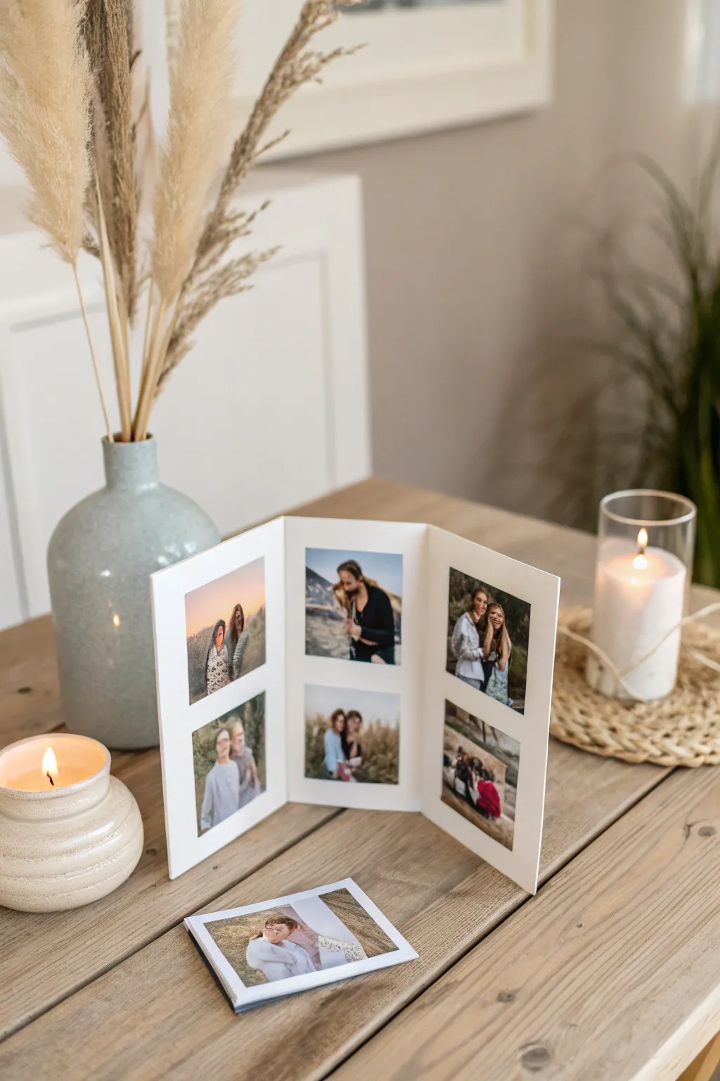 Cherish the moments: A photo collage card for Galentine's Day, celebrating friendship in style.