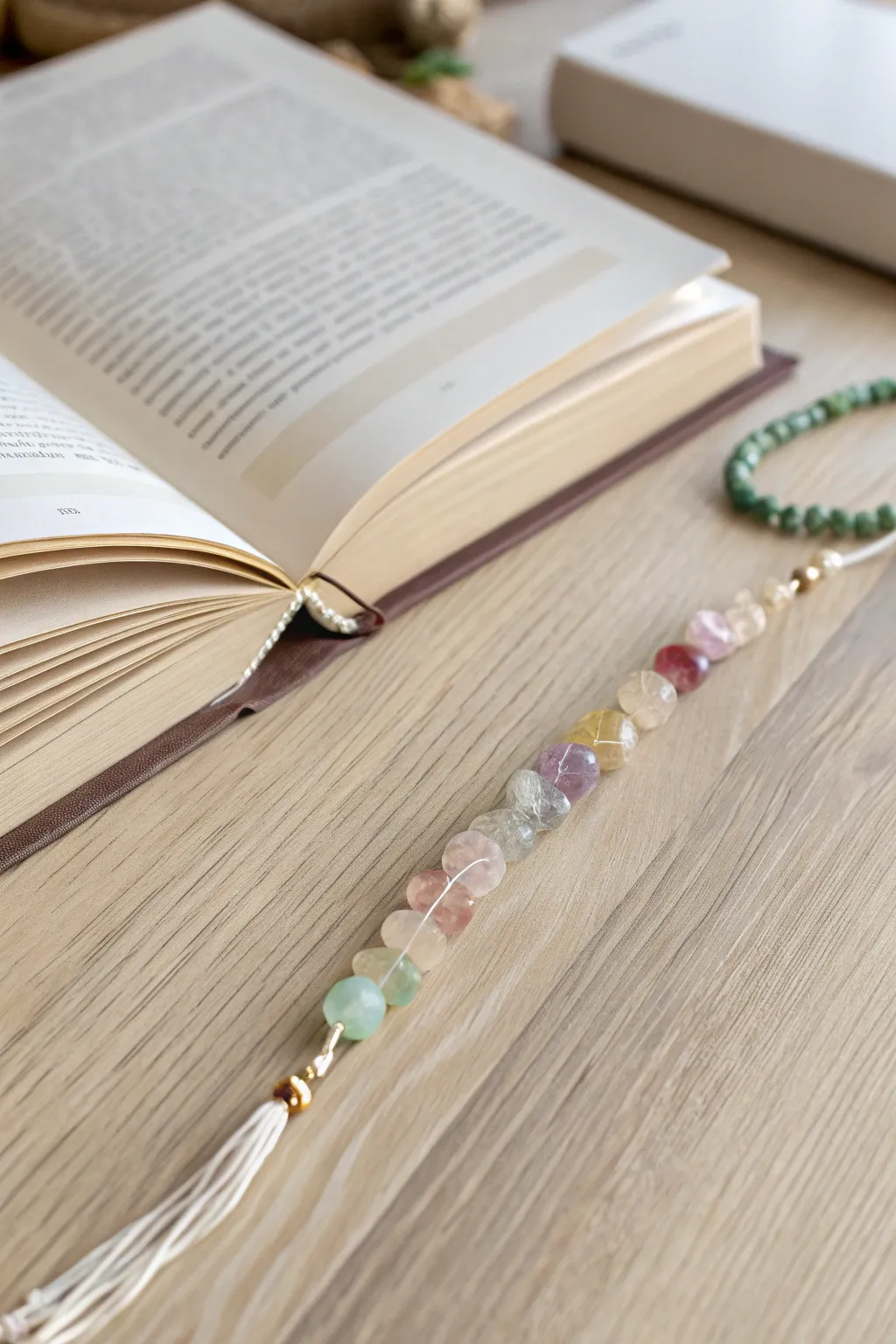 Enhance your reading experience with a touch of gemstone elegance. 📖✨