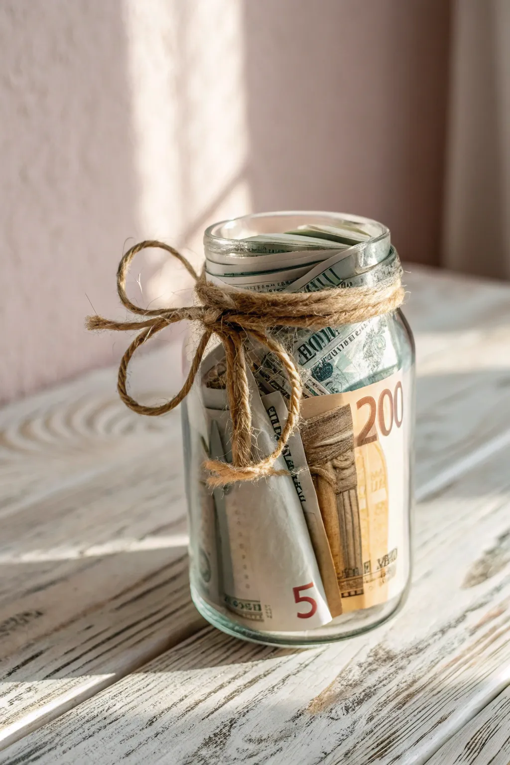 A touch of mystery, wrapped in elegance: the perfect cash gift idea.